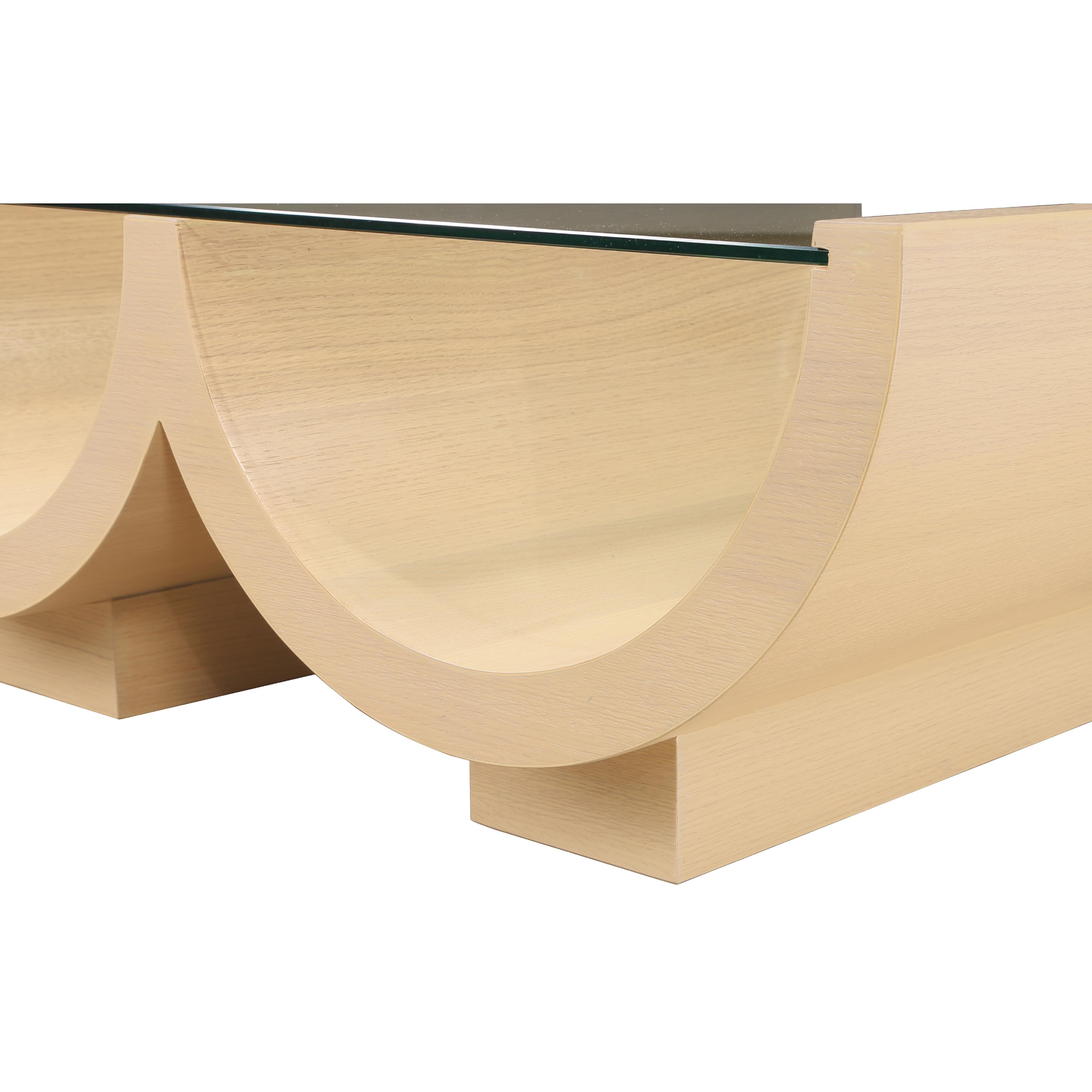 Meridian Beverwil Natural Oak Coffee Table