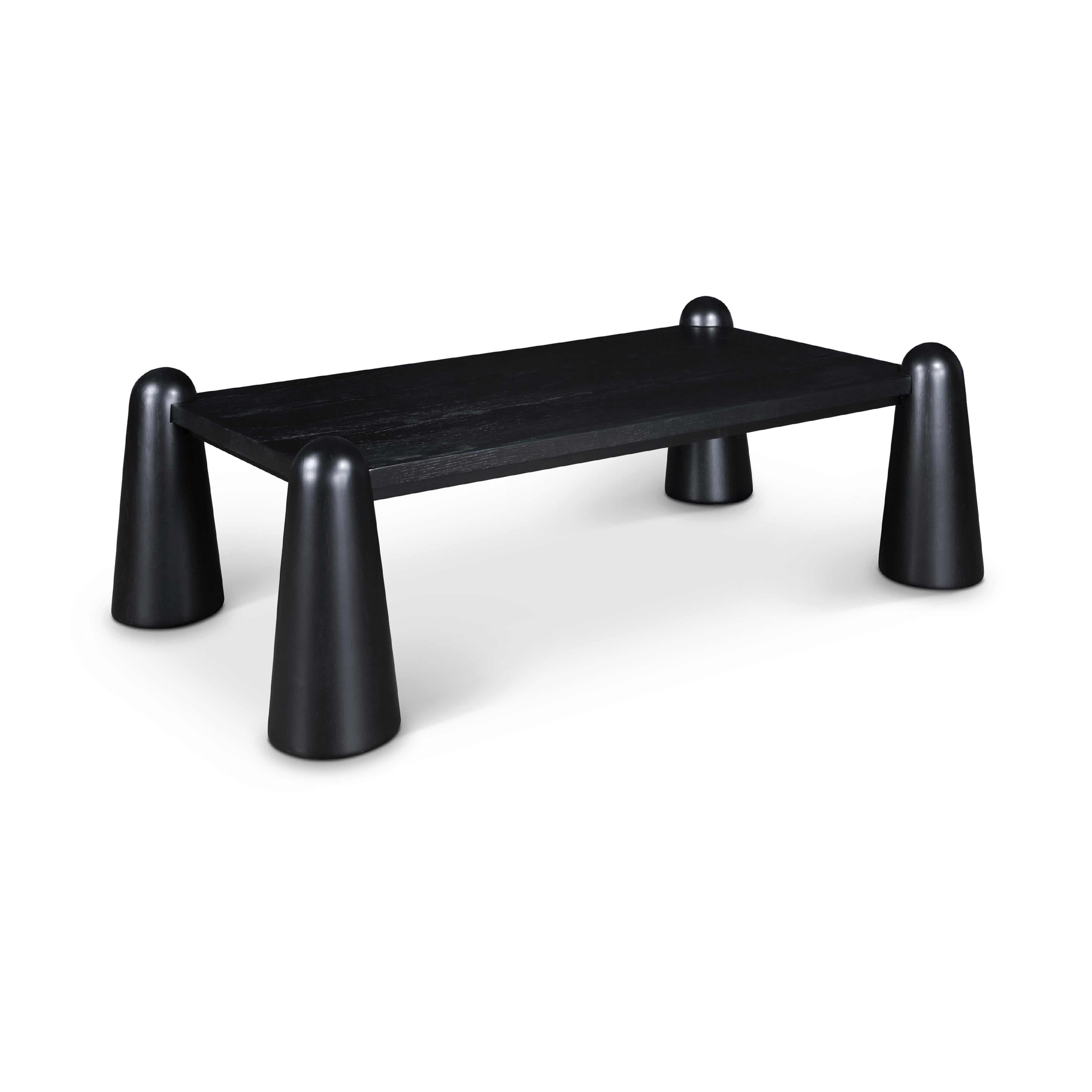 Meridian Wyndham Black Coffee Table