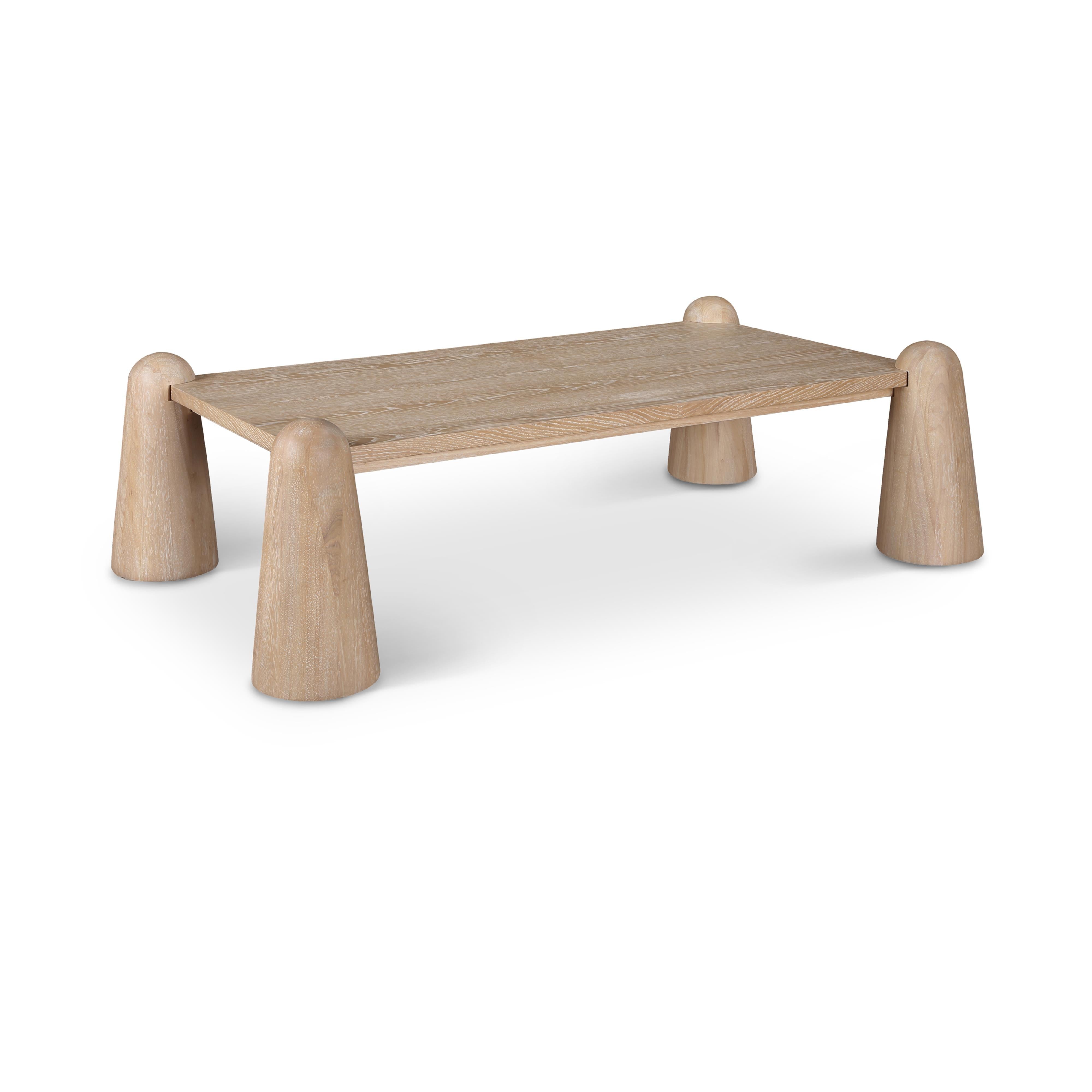 Meridian Wyndham Natural Oak Coffee Table