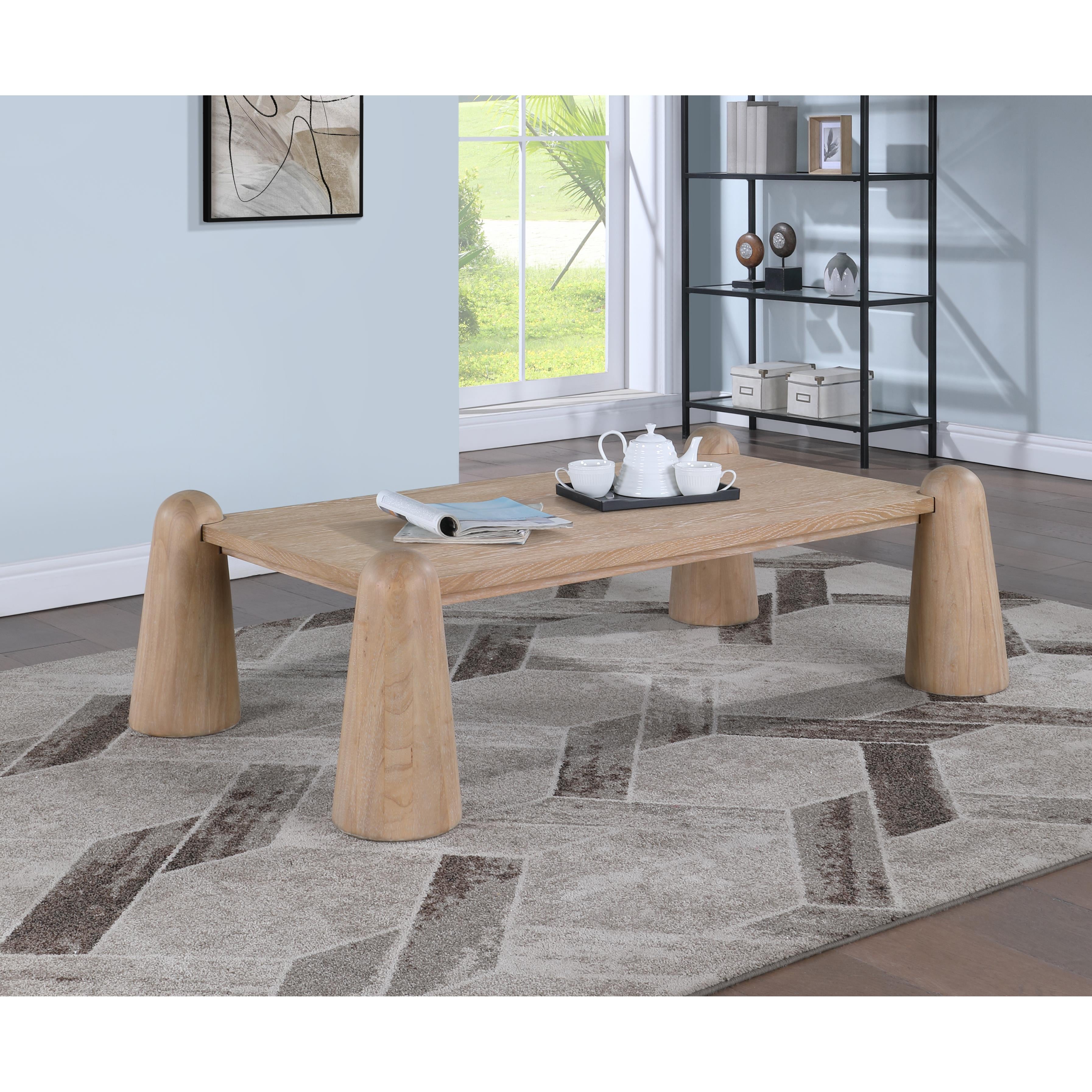 Meridian Wyndham Natural Oak Coffee Table