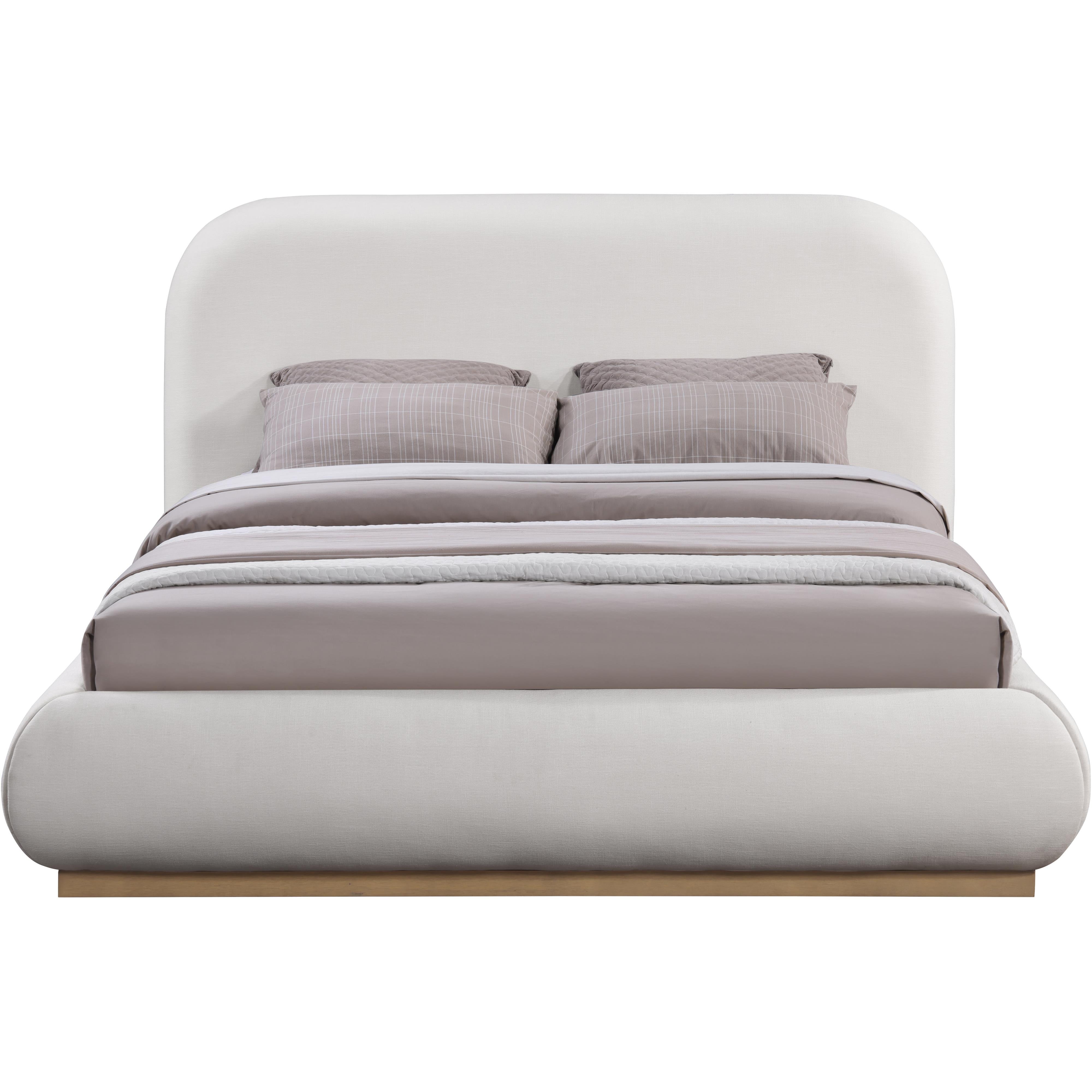 Meridian Vaughn Cream King Bed