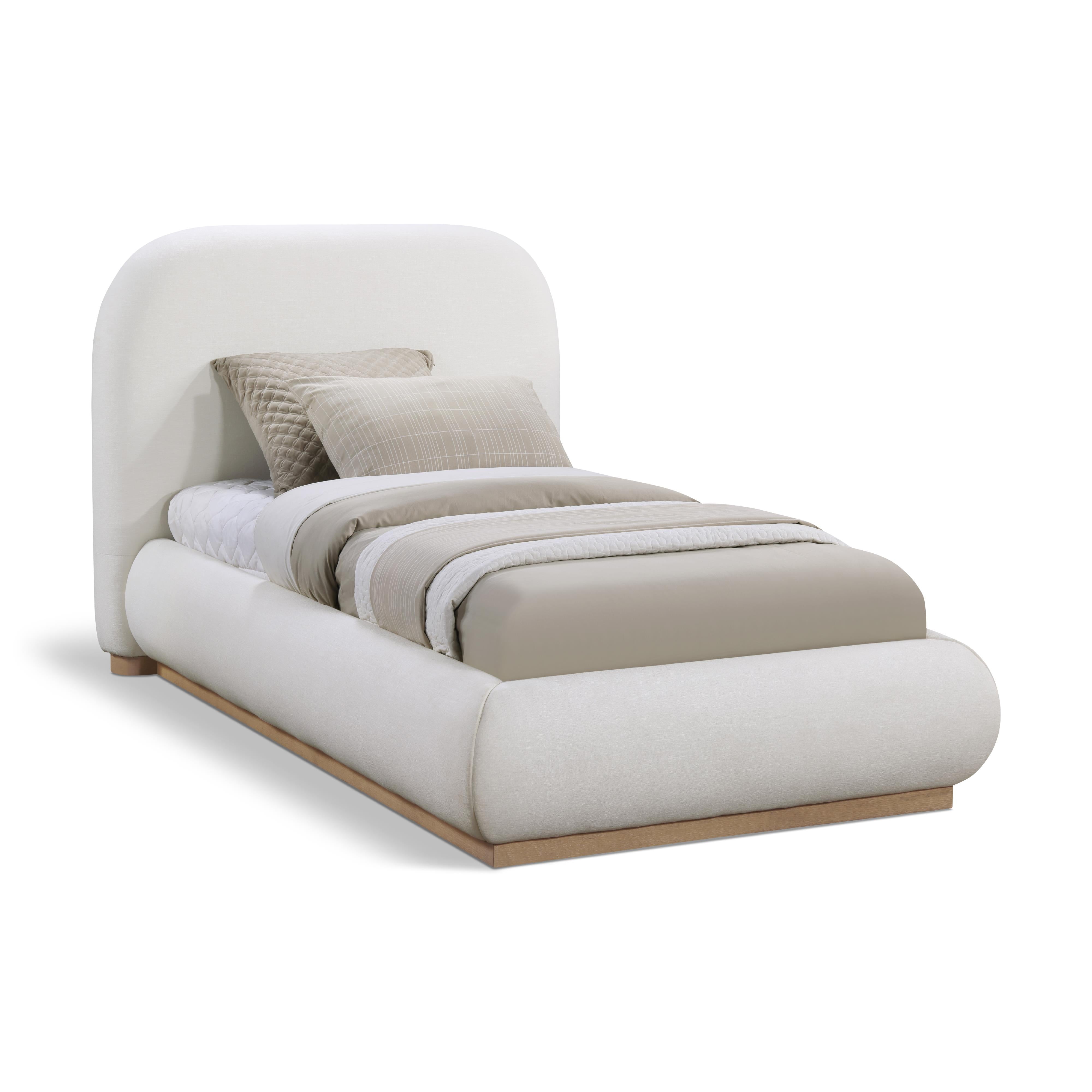 Meridian Vaughn Cream Twin Bed