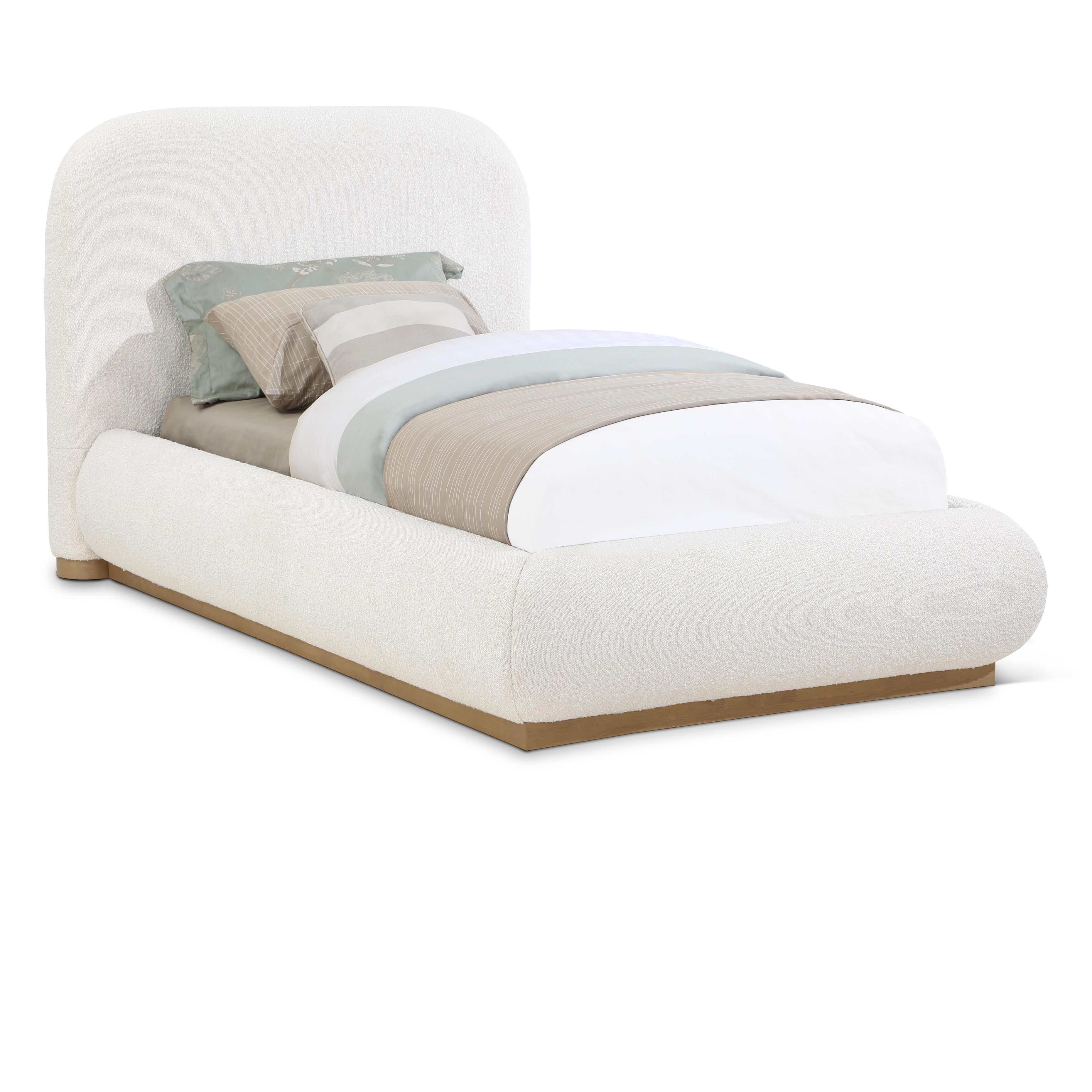 Meridian Vaughn Cream Twin Bed