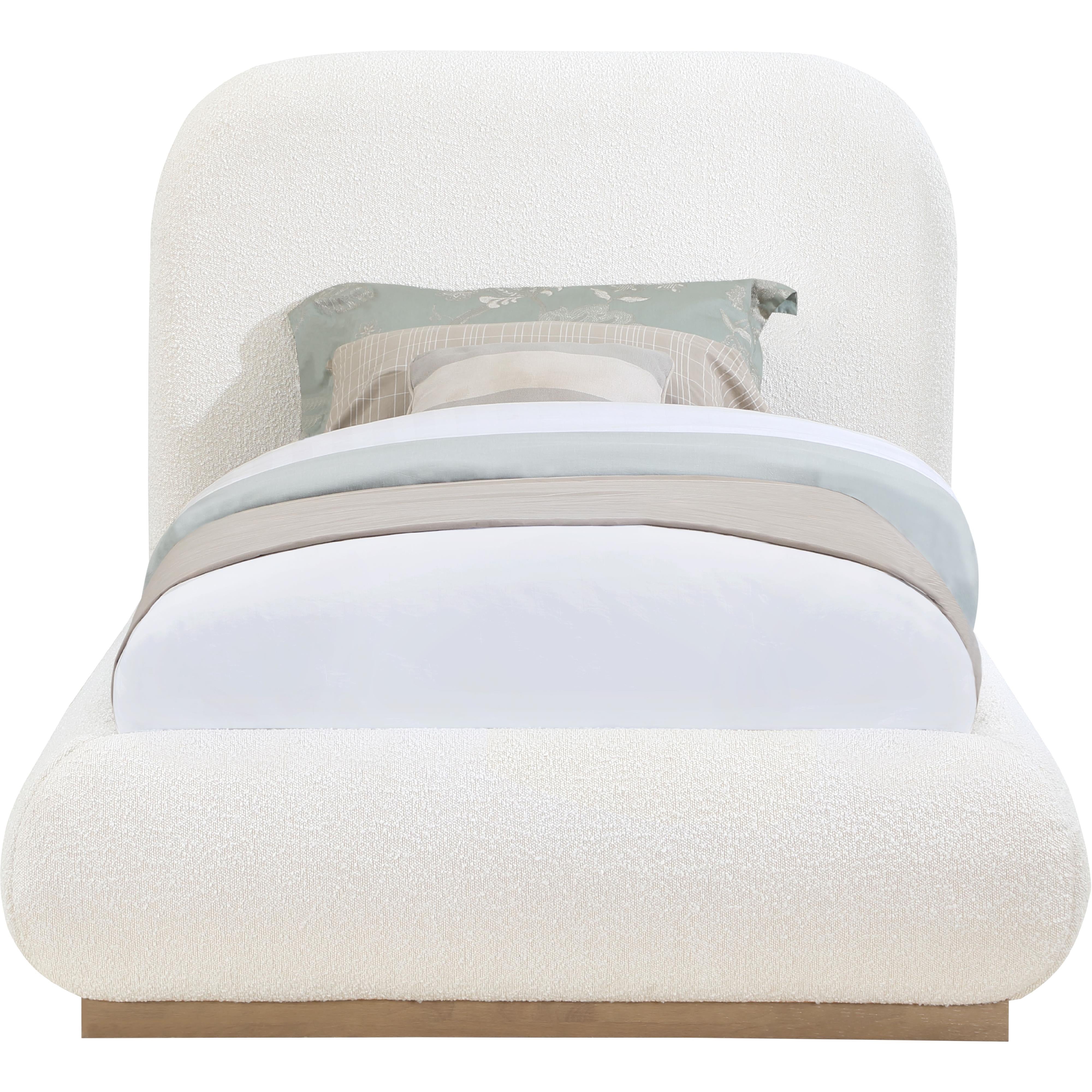 Meridian Vaughn Cream Twin Bed