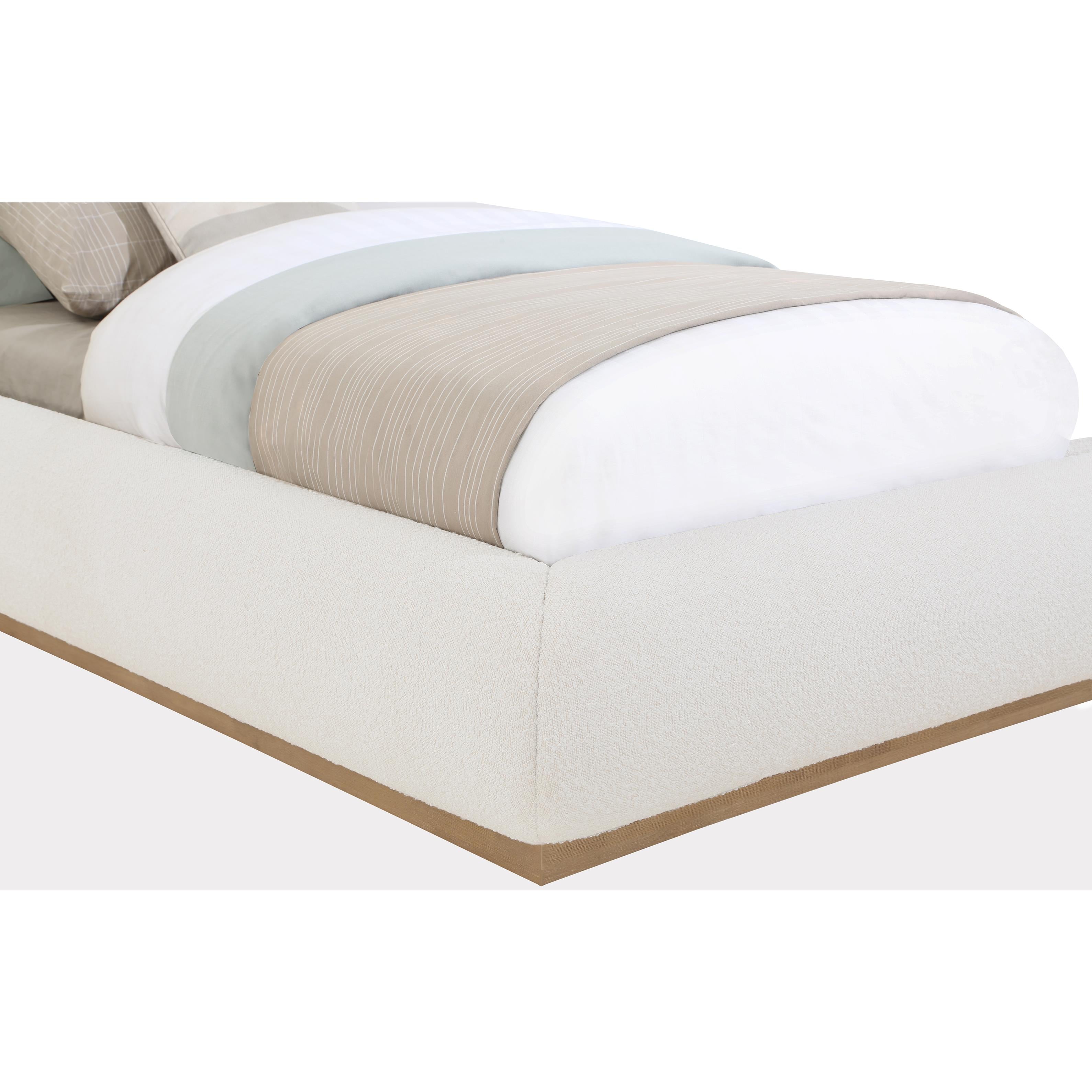 Meridian Vaughn Cream Twin Bed