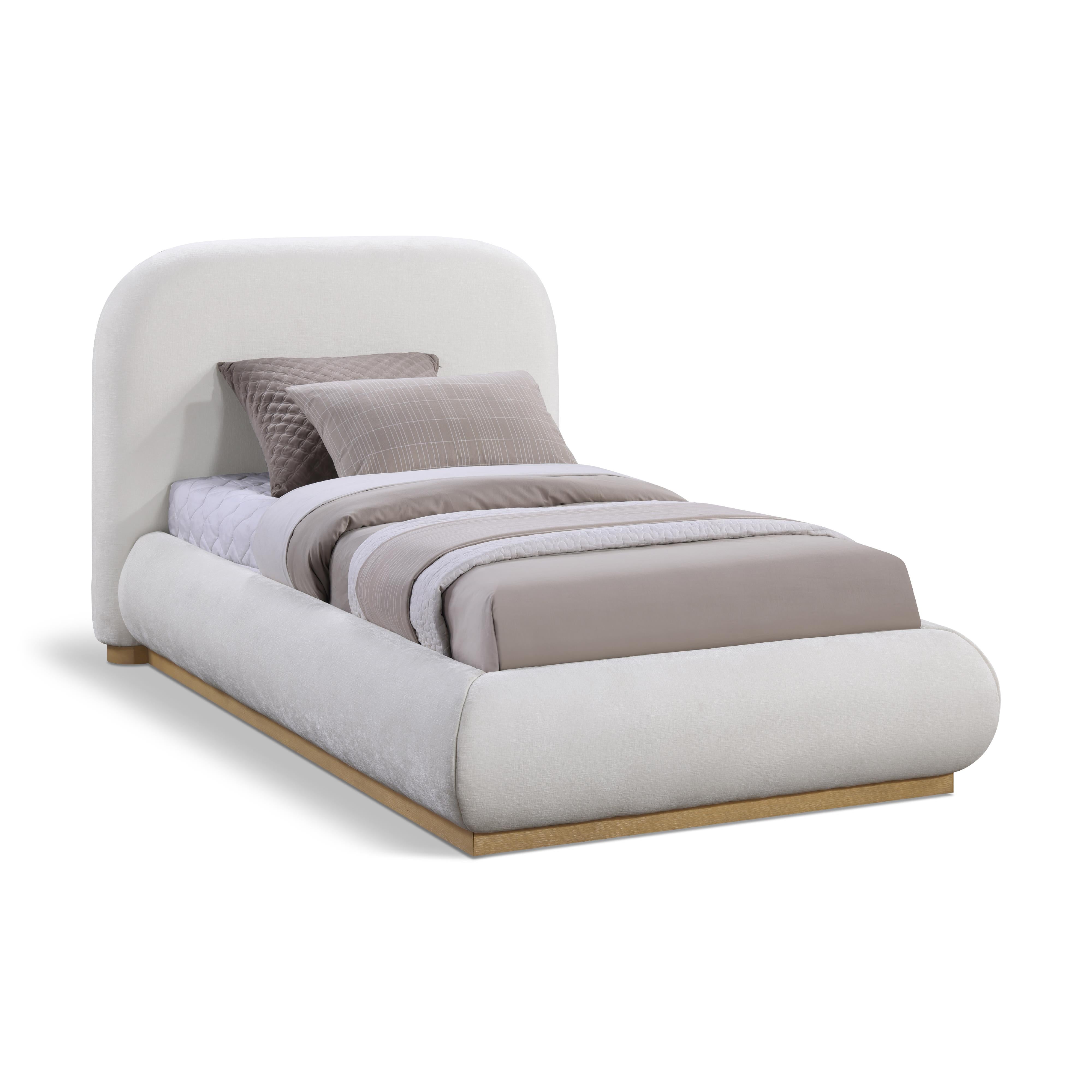 Meridian Vaughn Cream Twin Bed