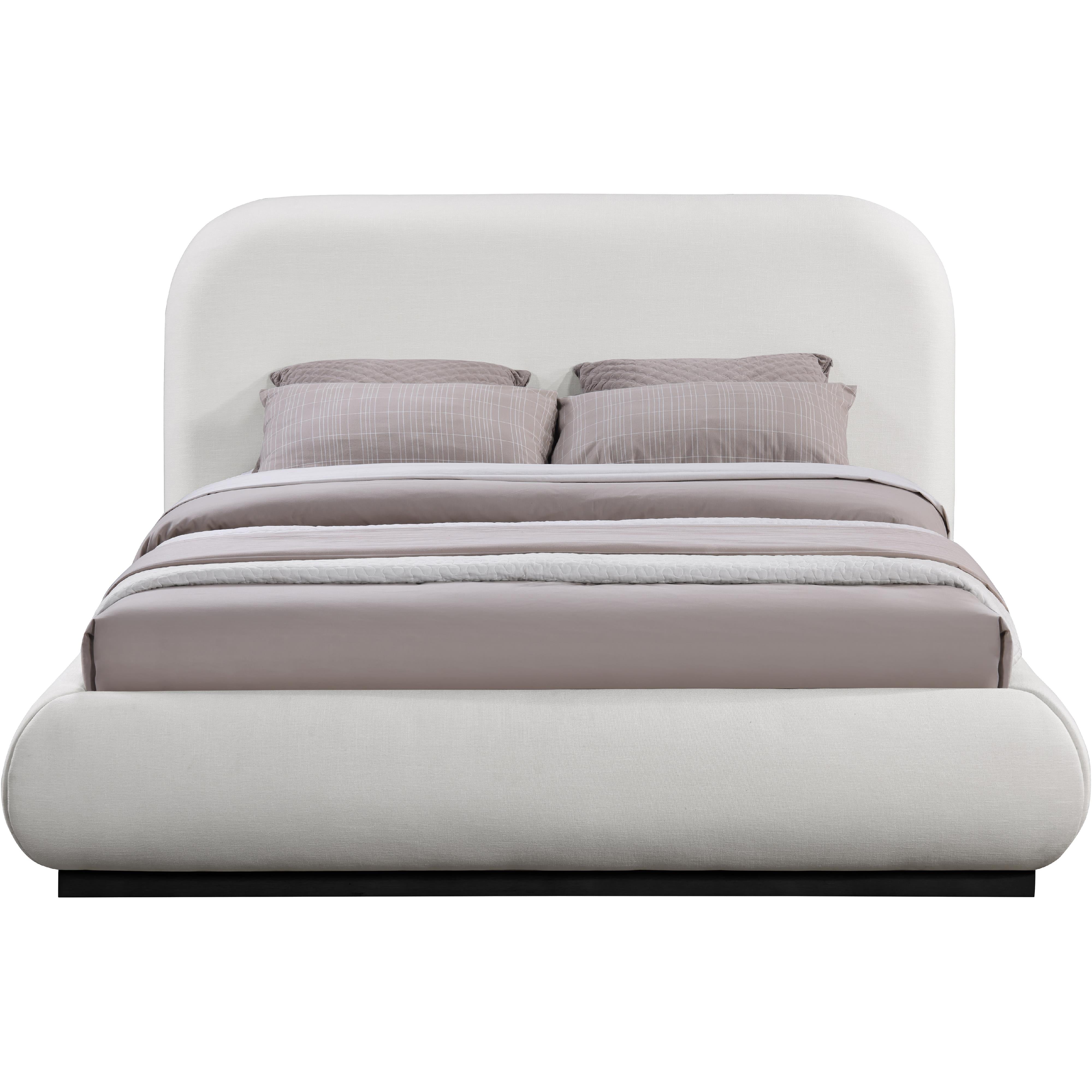 Meridian Vaughn Cream King Bed