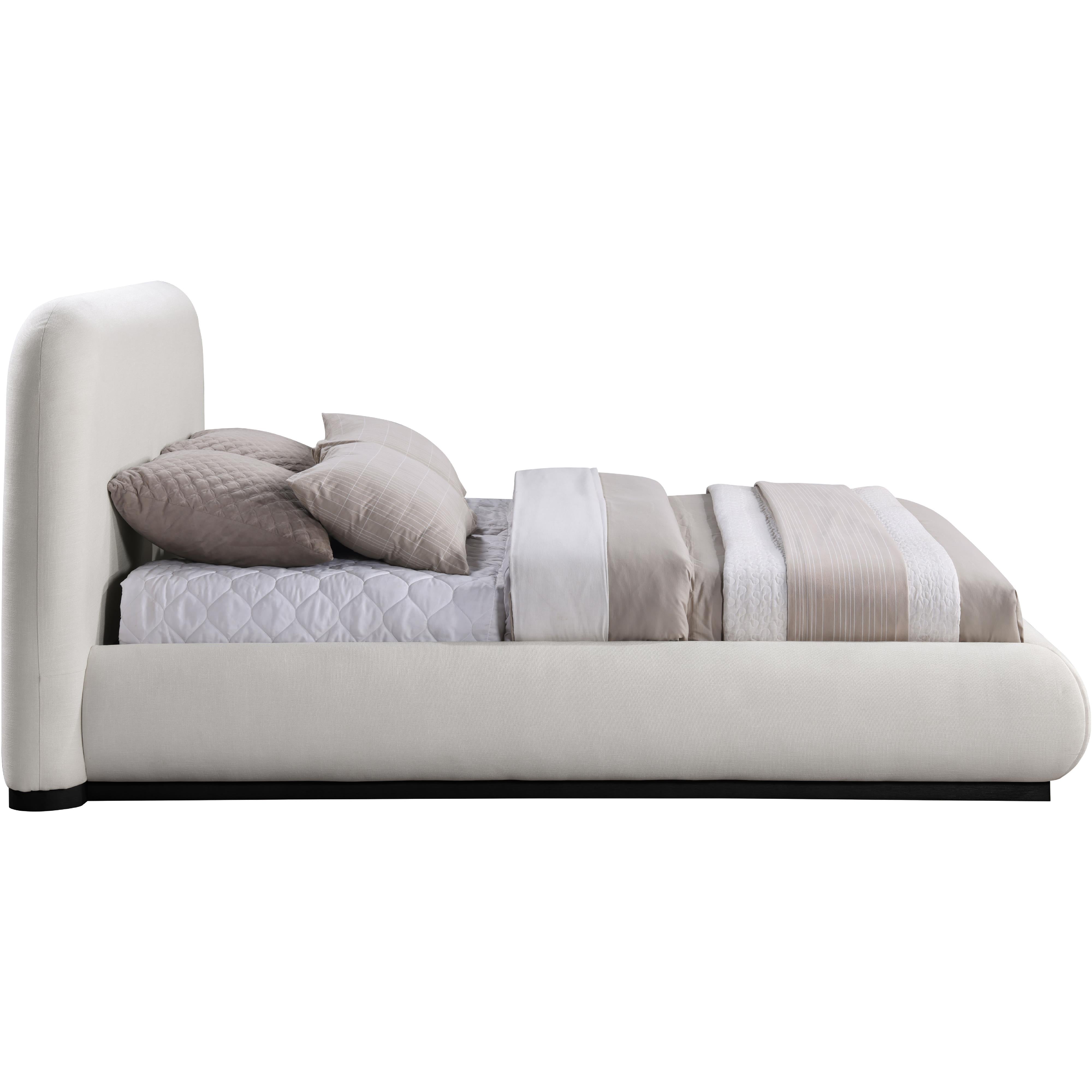 Meridian Vaughn Cream King Bed