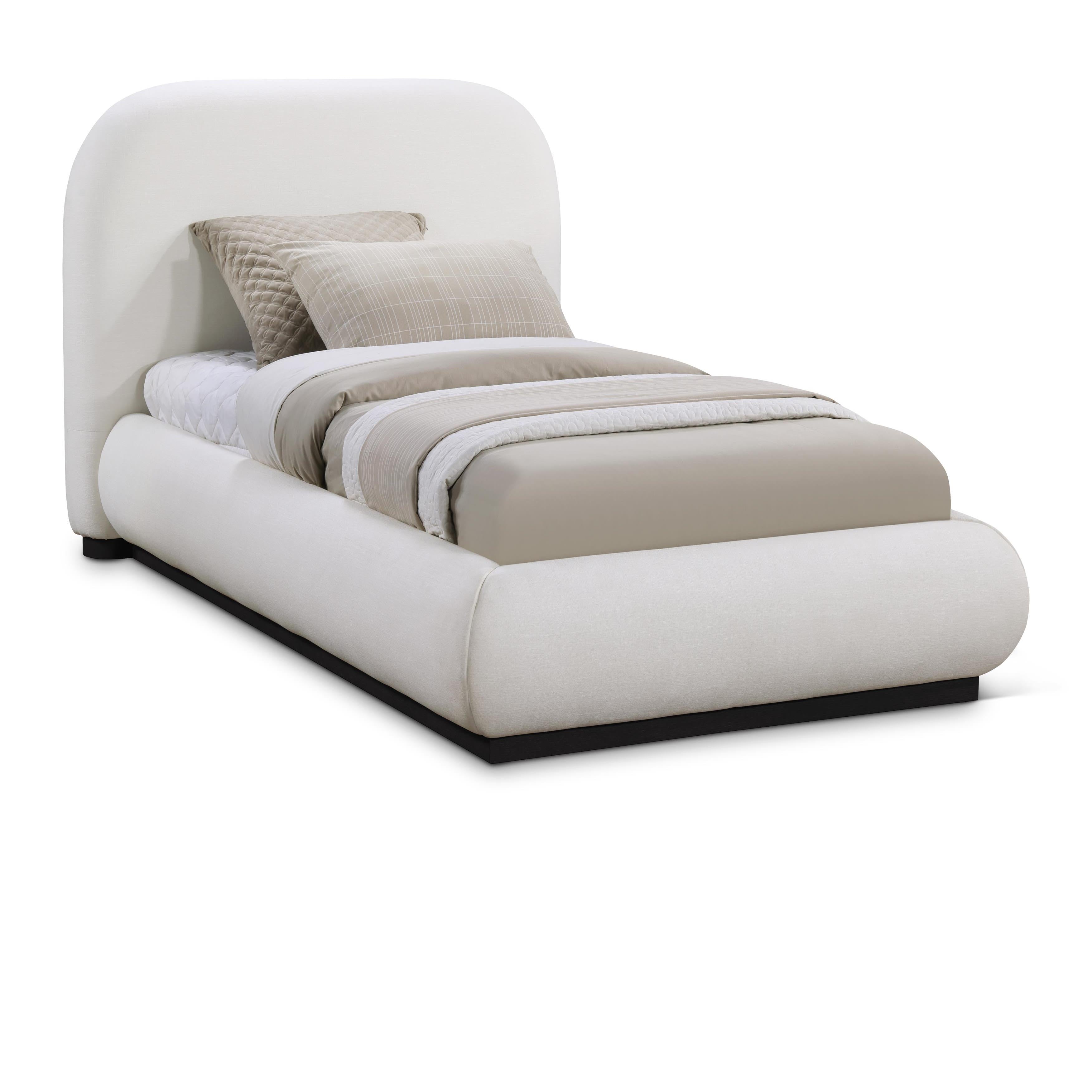 Meridian Vaughn Cream Twin Bed