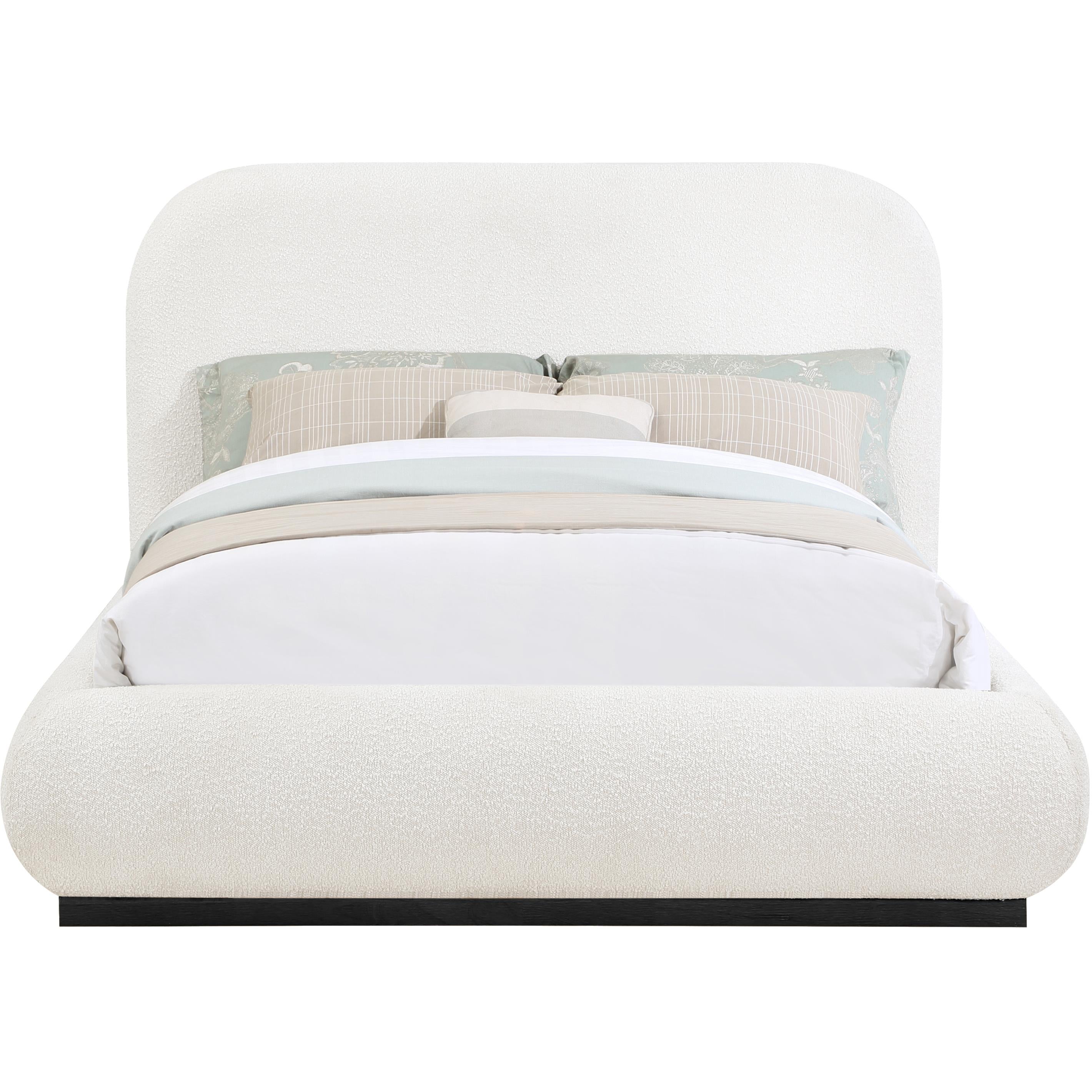 Meridian Vaughn Cream King Bed