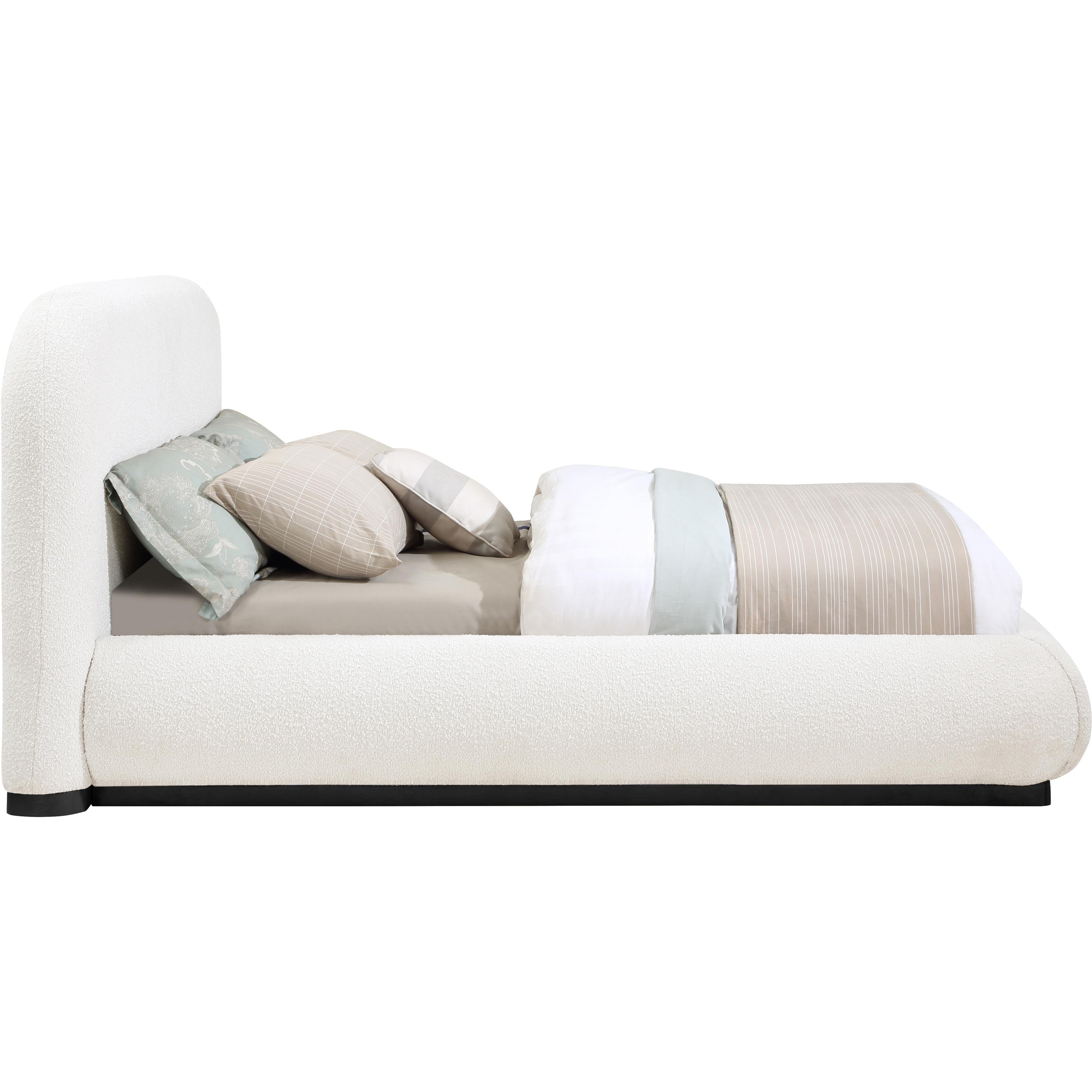 Meridian Vaughn Cream King Bed