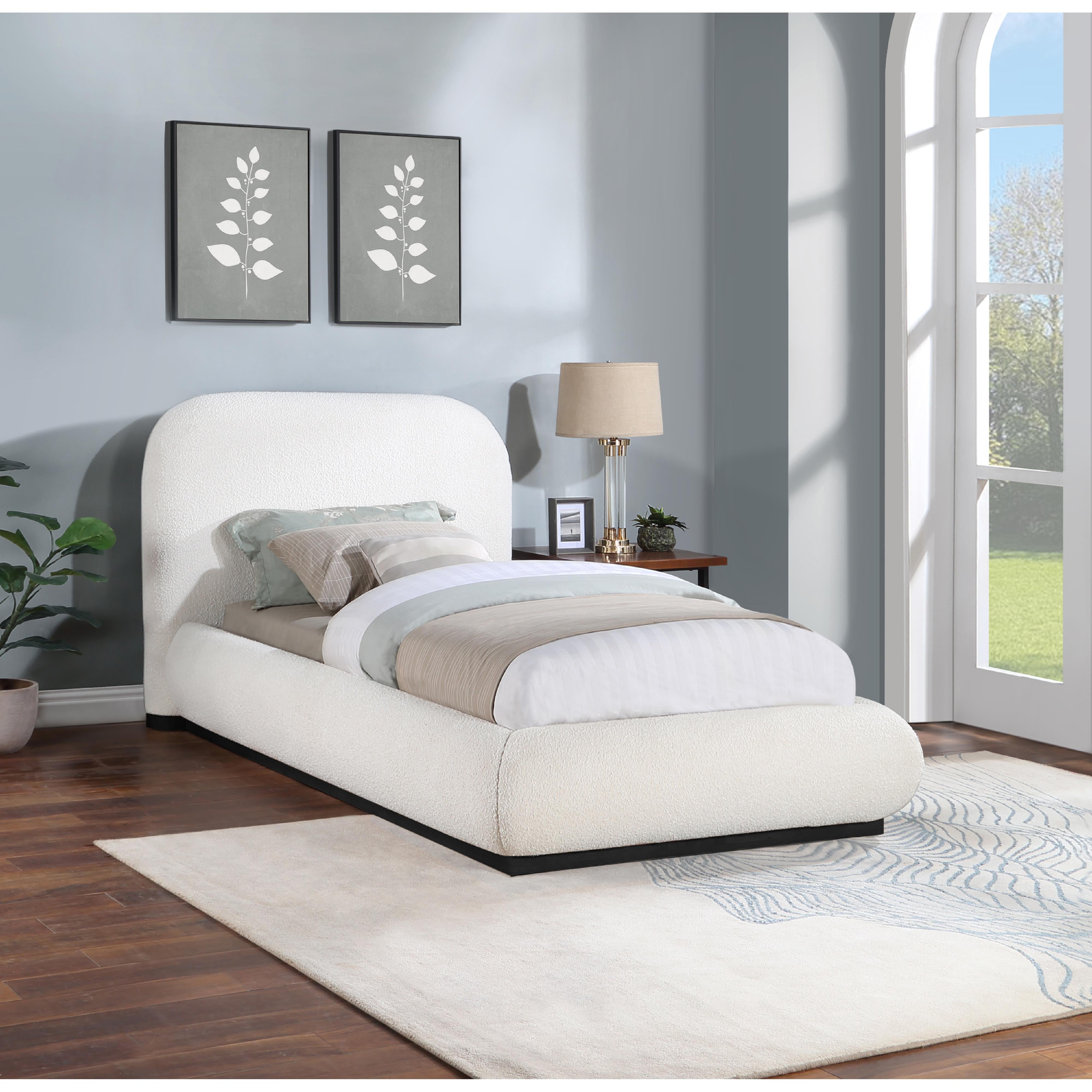 Meridian Vaughn Cream Twin Bed