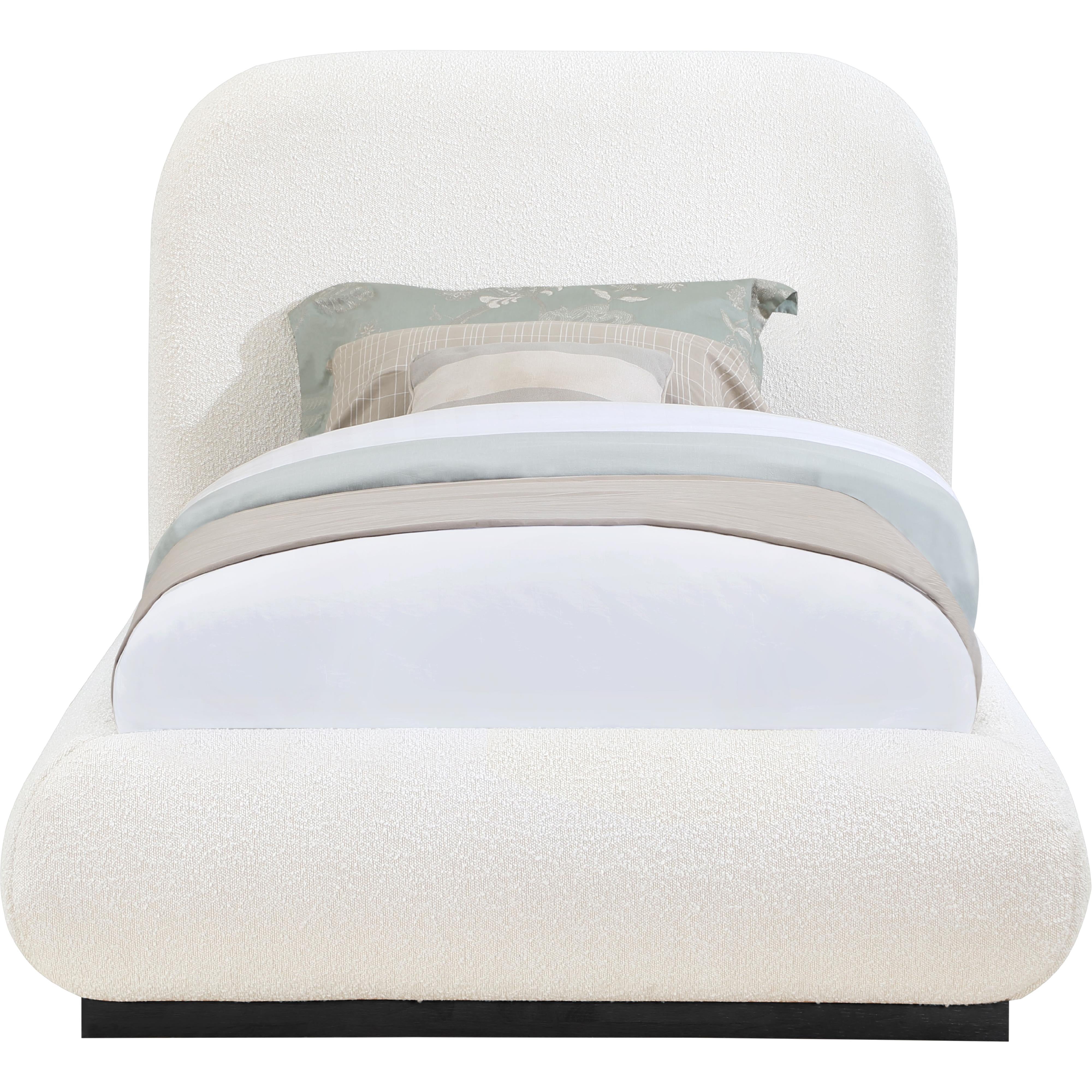 Meridian Vaughn Cream Twin Bed