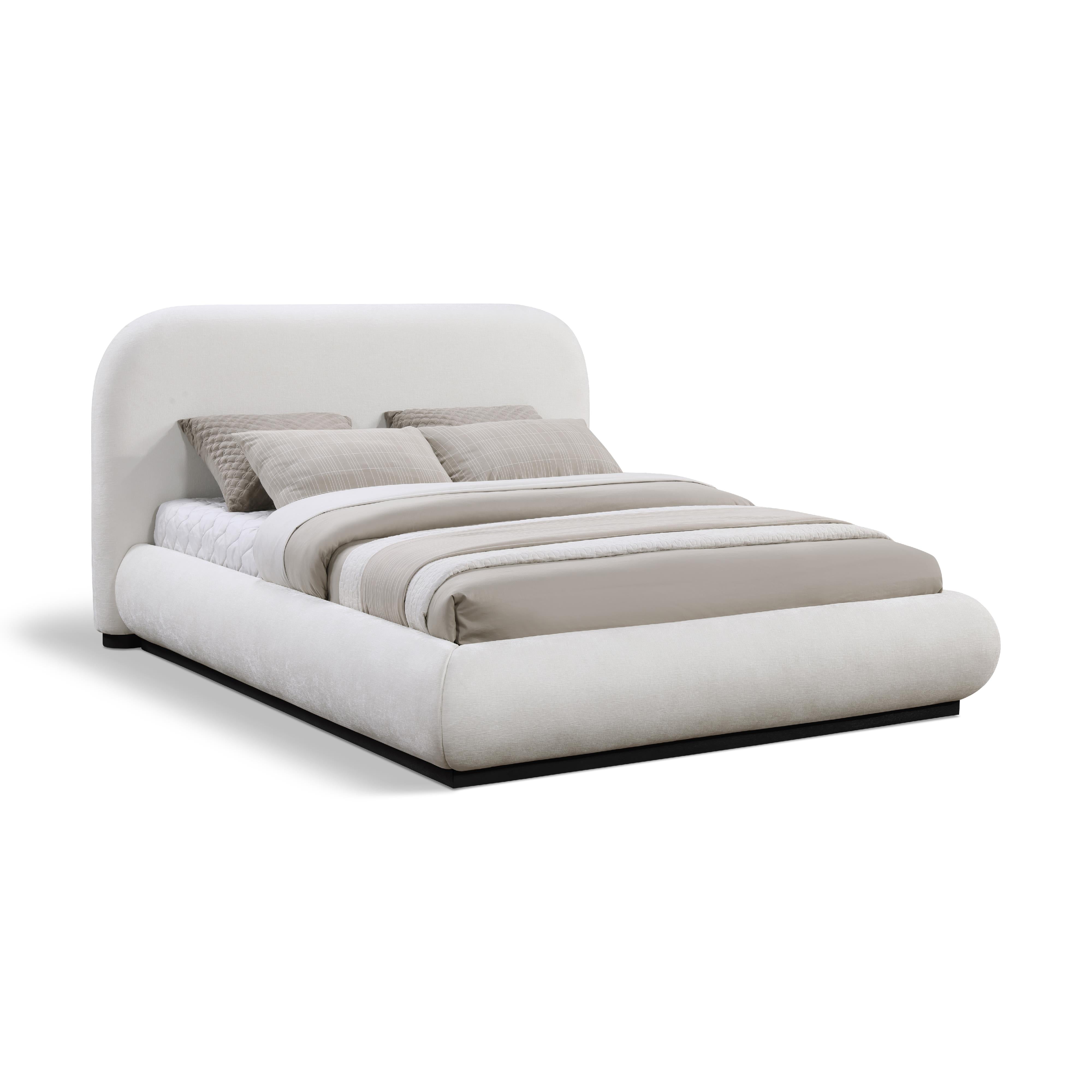 Meridian Vaughn Cream King Bed