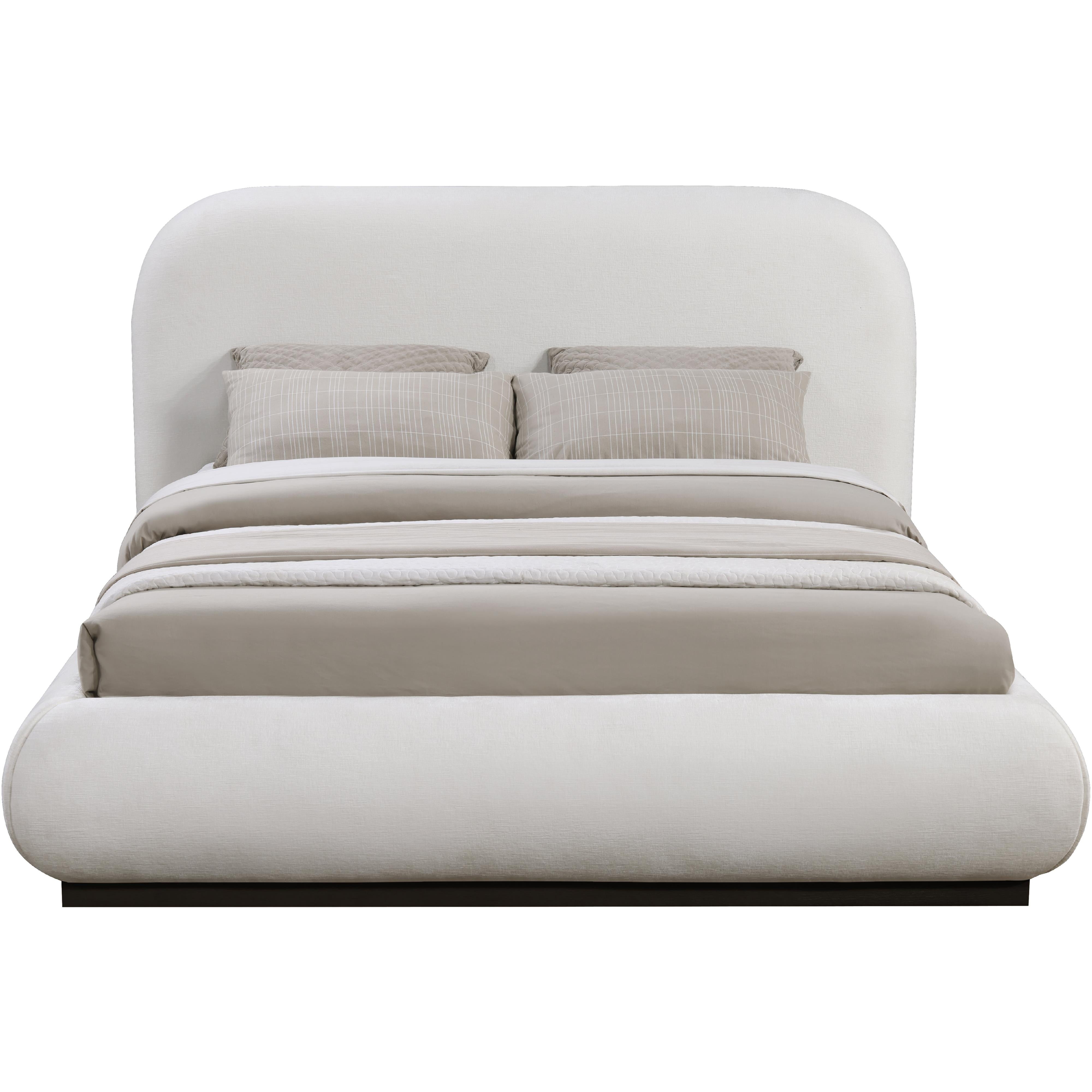 Meridian Vaughn Cream King Bed