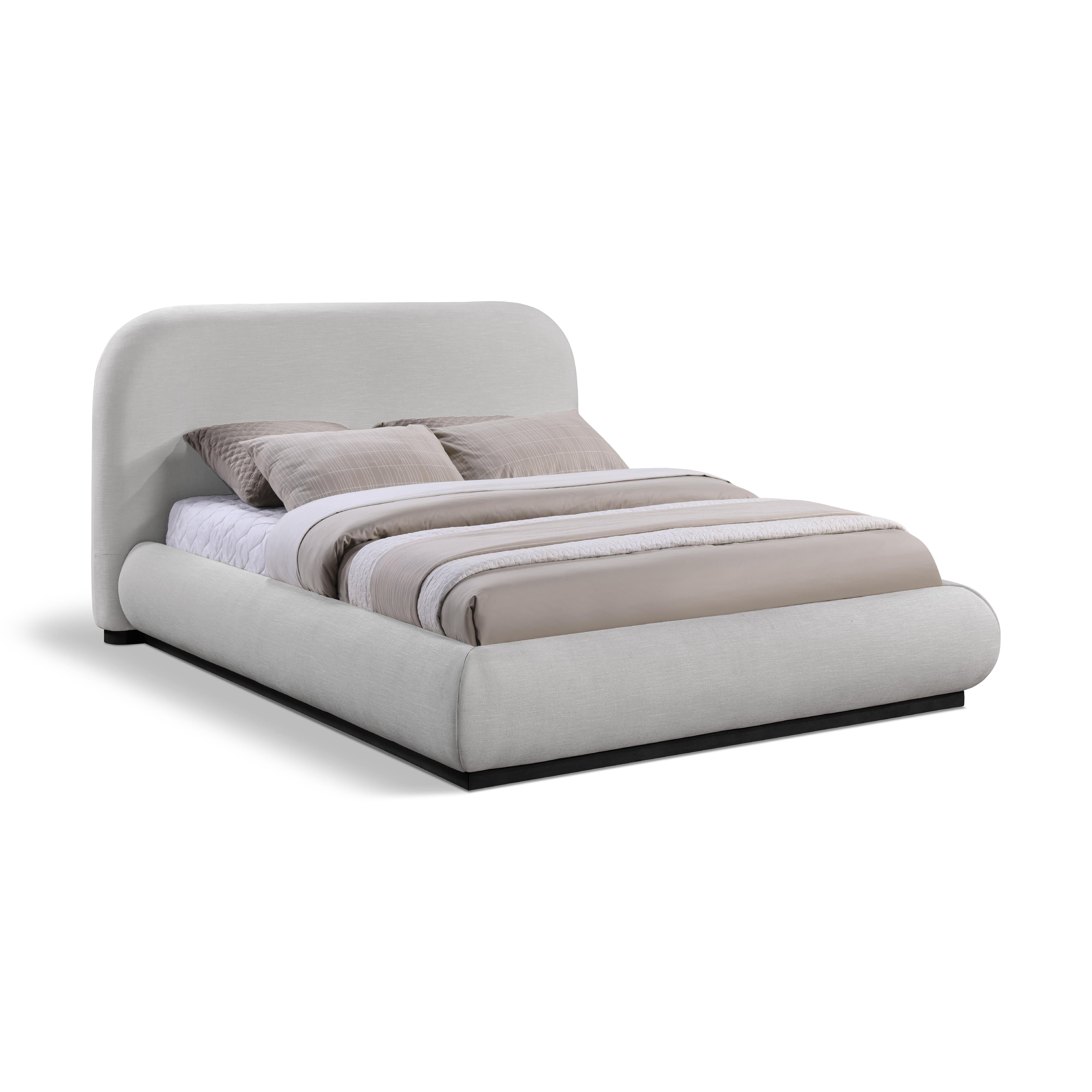 Meridian Vaughn Grey King Bed