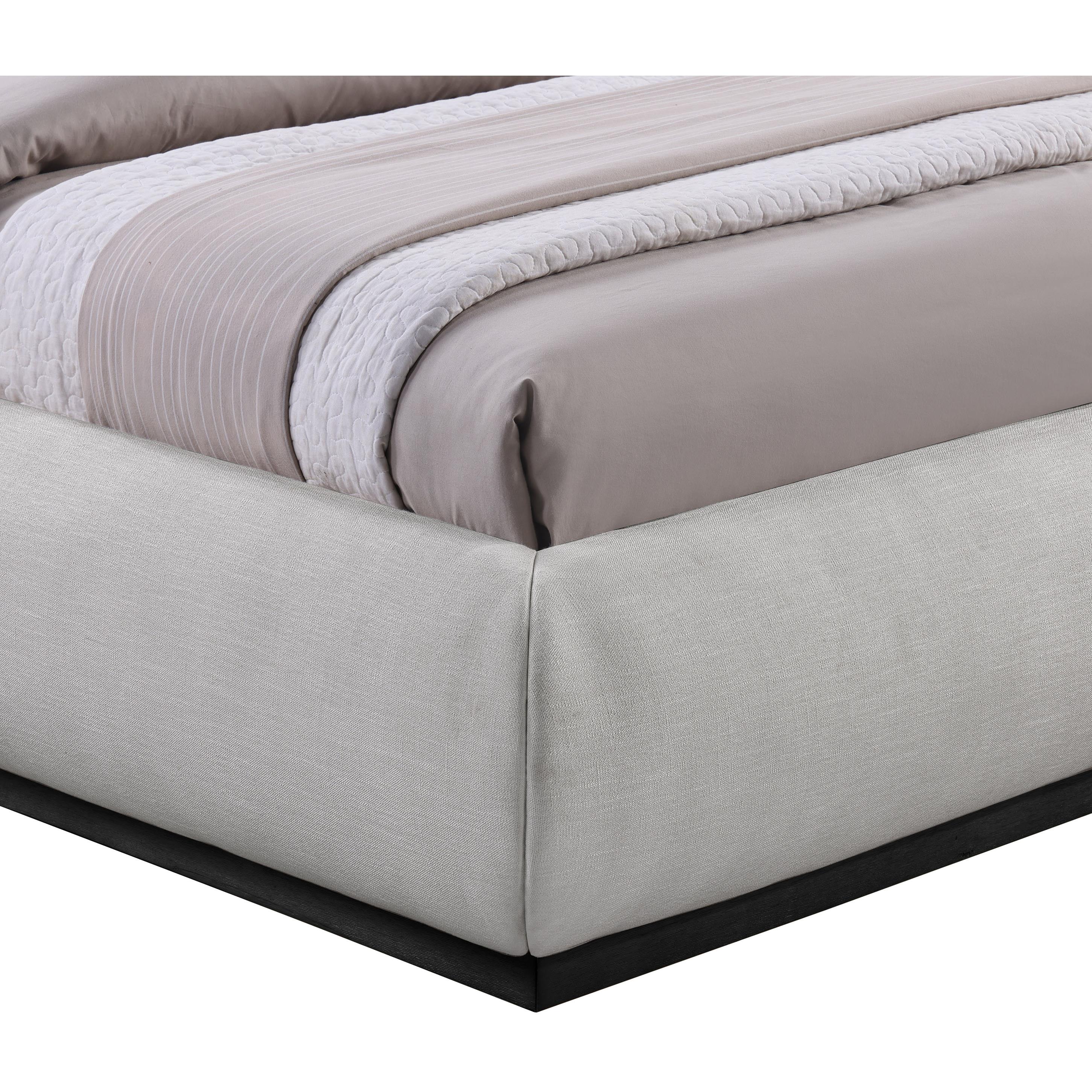 Meridian Vaughn Grey Queen Bed