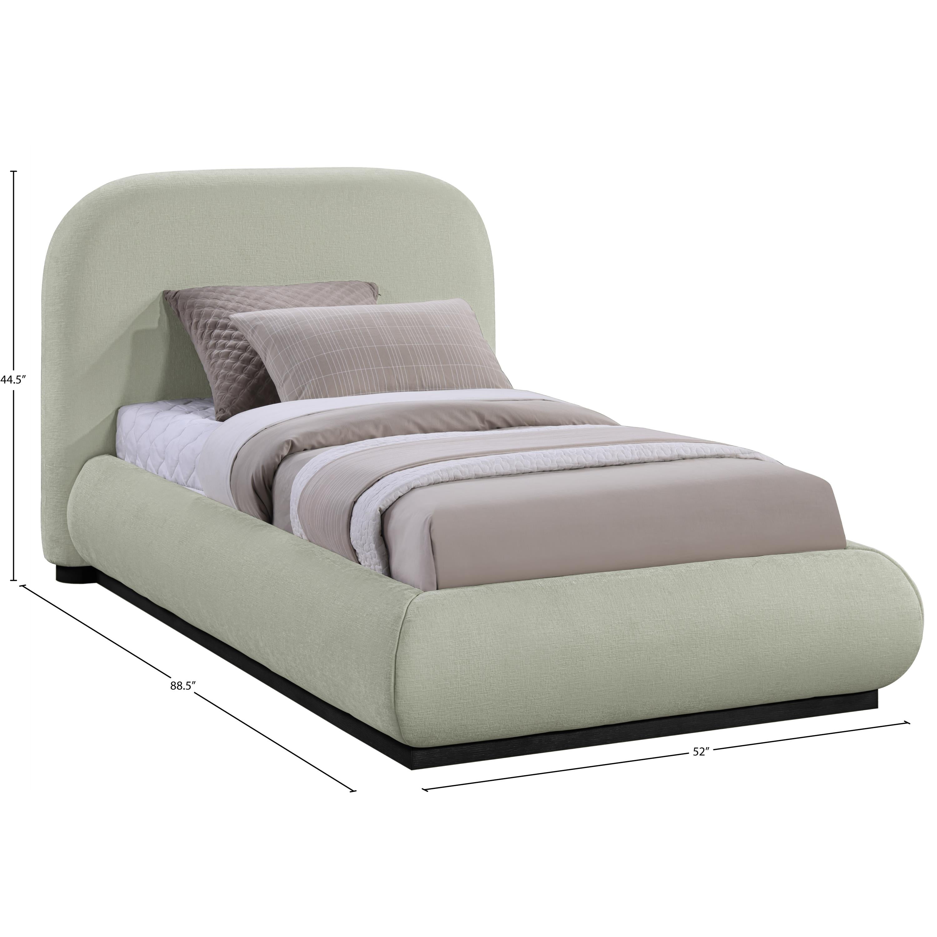 Meridian Vaughn Mint Twin Bed