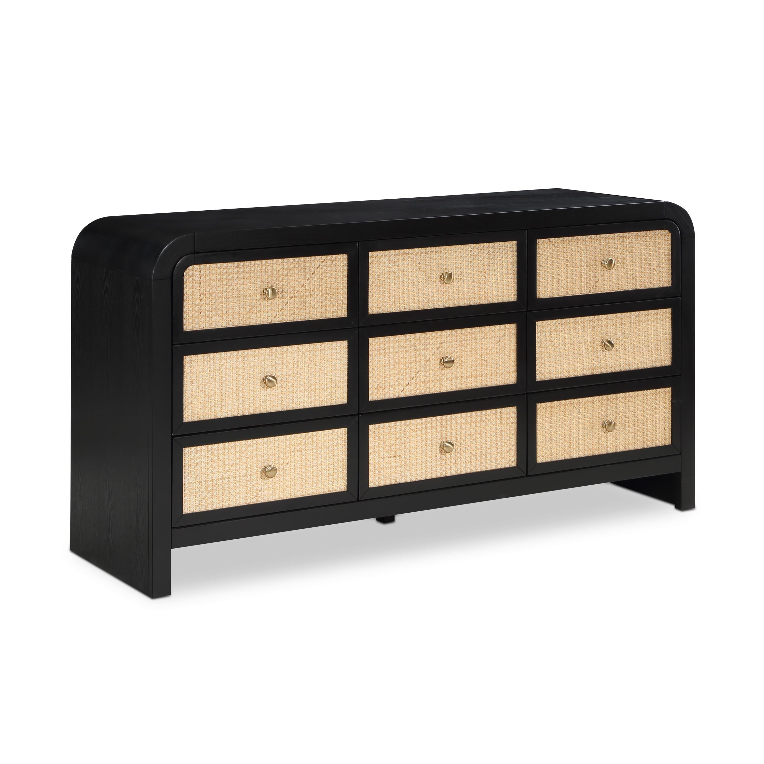 Meridian Siena Black Dresser