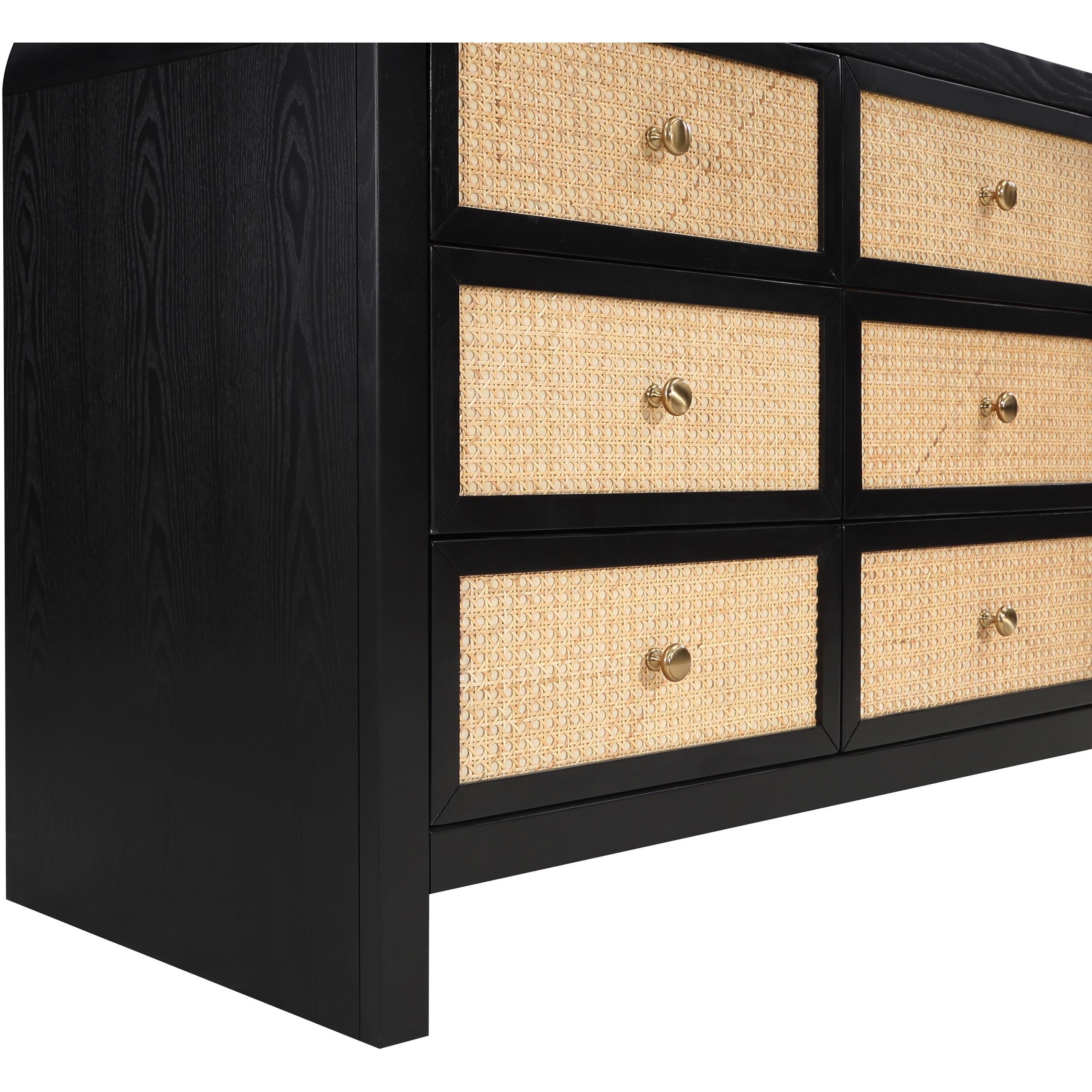 Meridian Siena Black Dresser