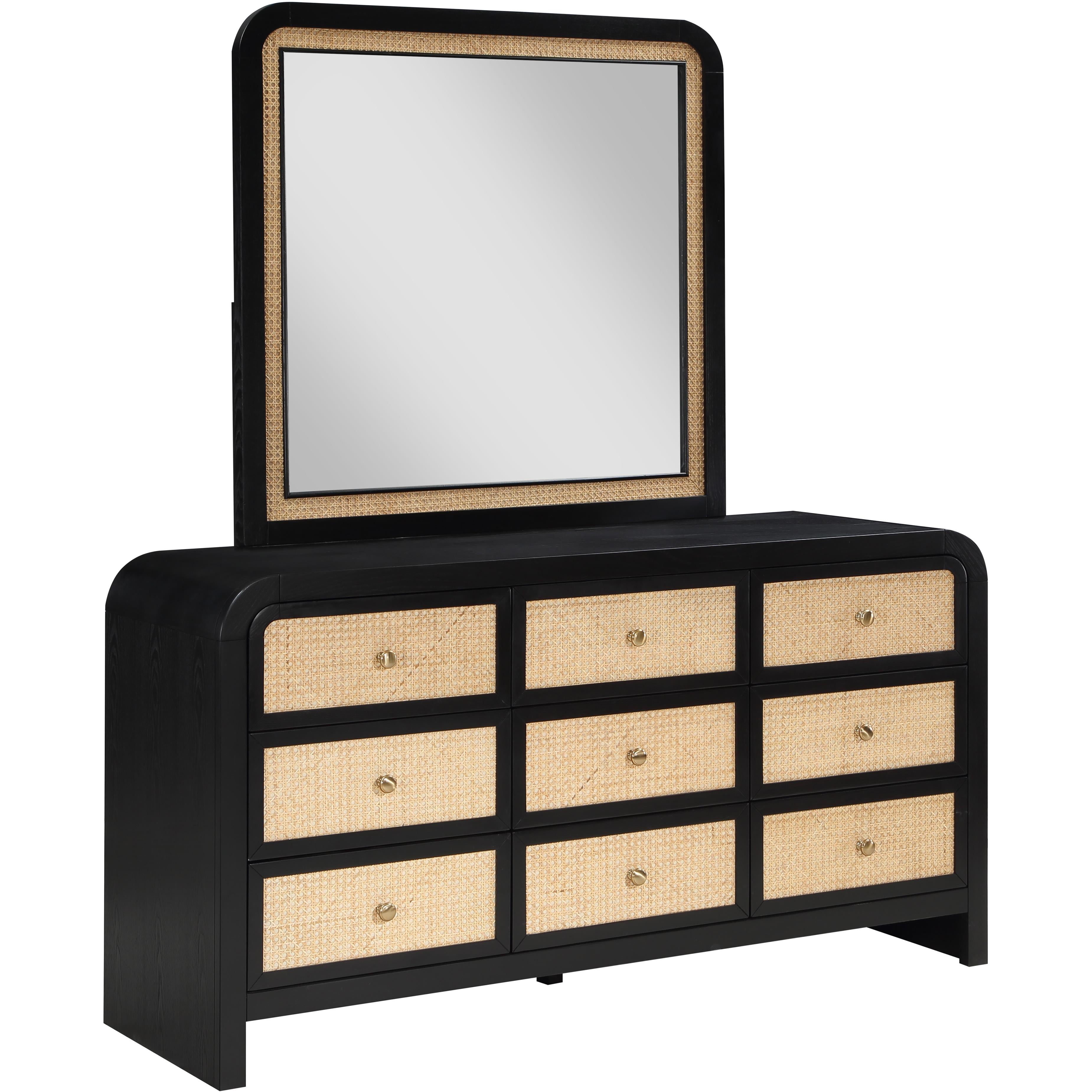 Meridian Siena Black Dresser