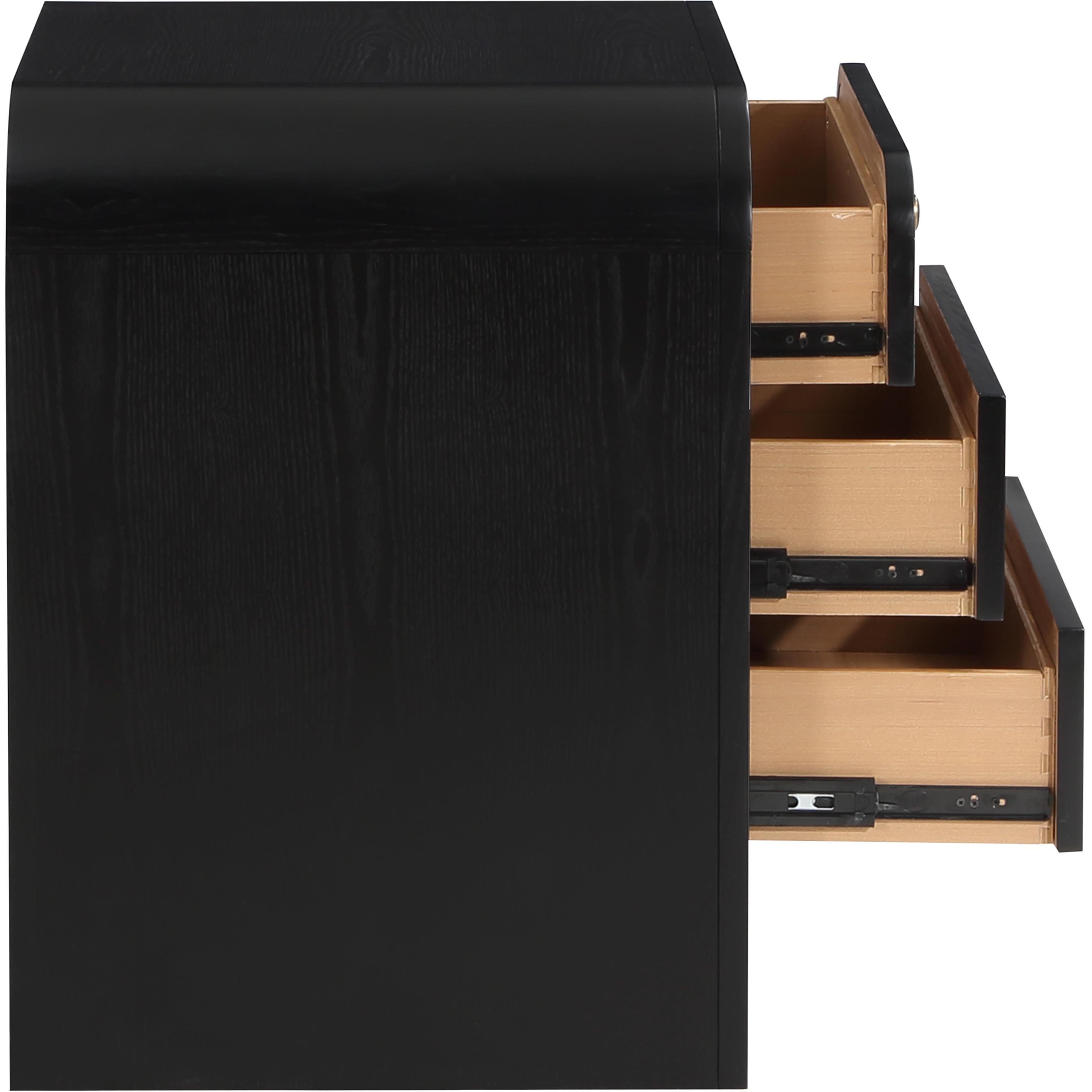 Meridian Siena Black Dresser