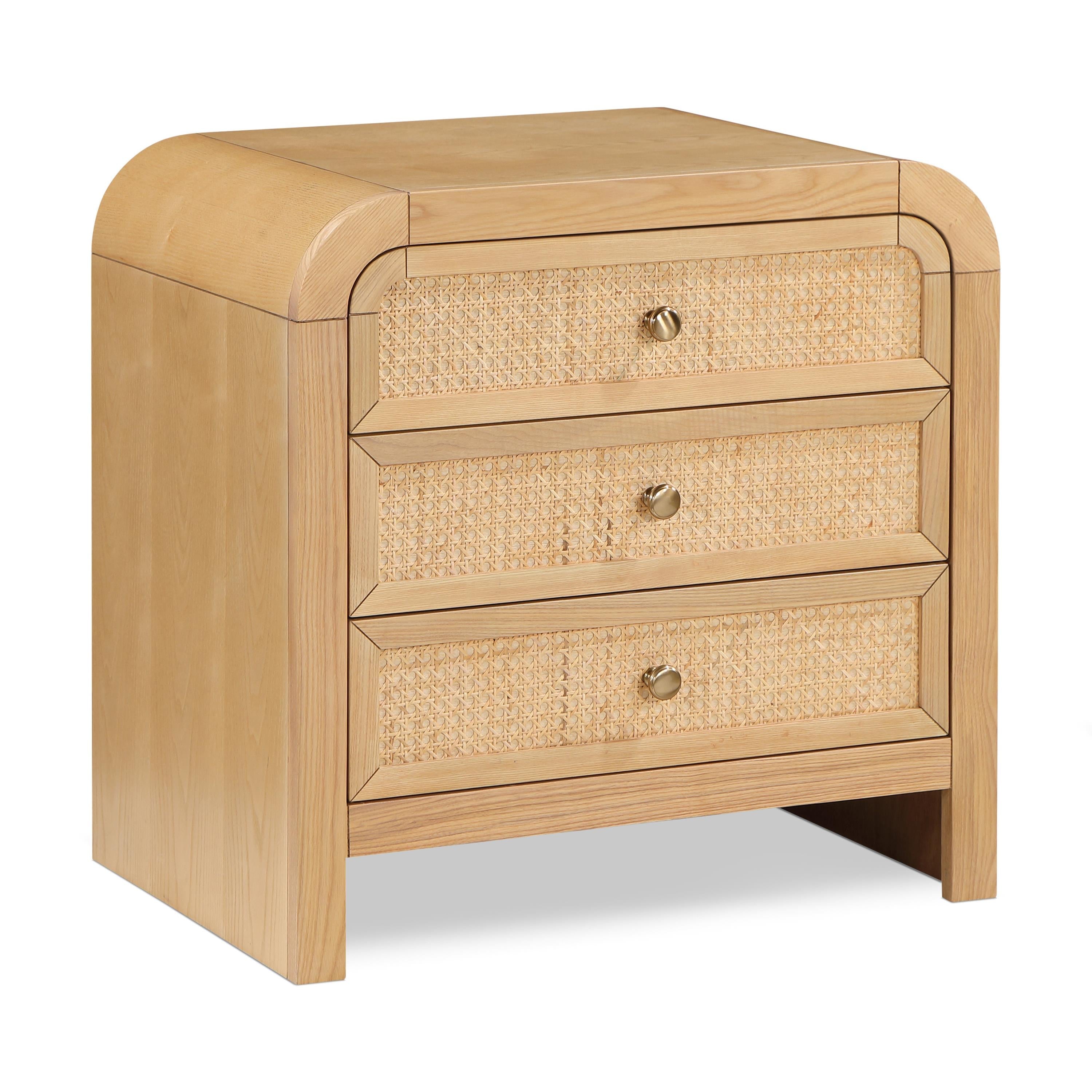 Meridian Siena Natural Night Stand