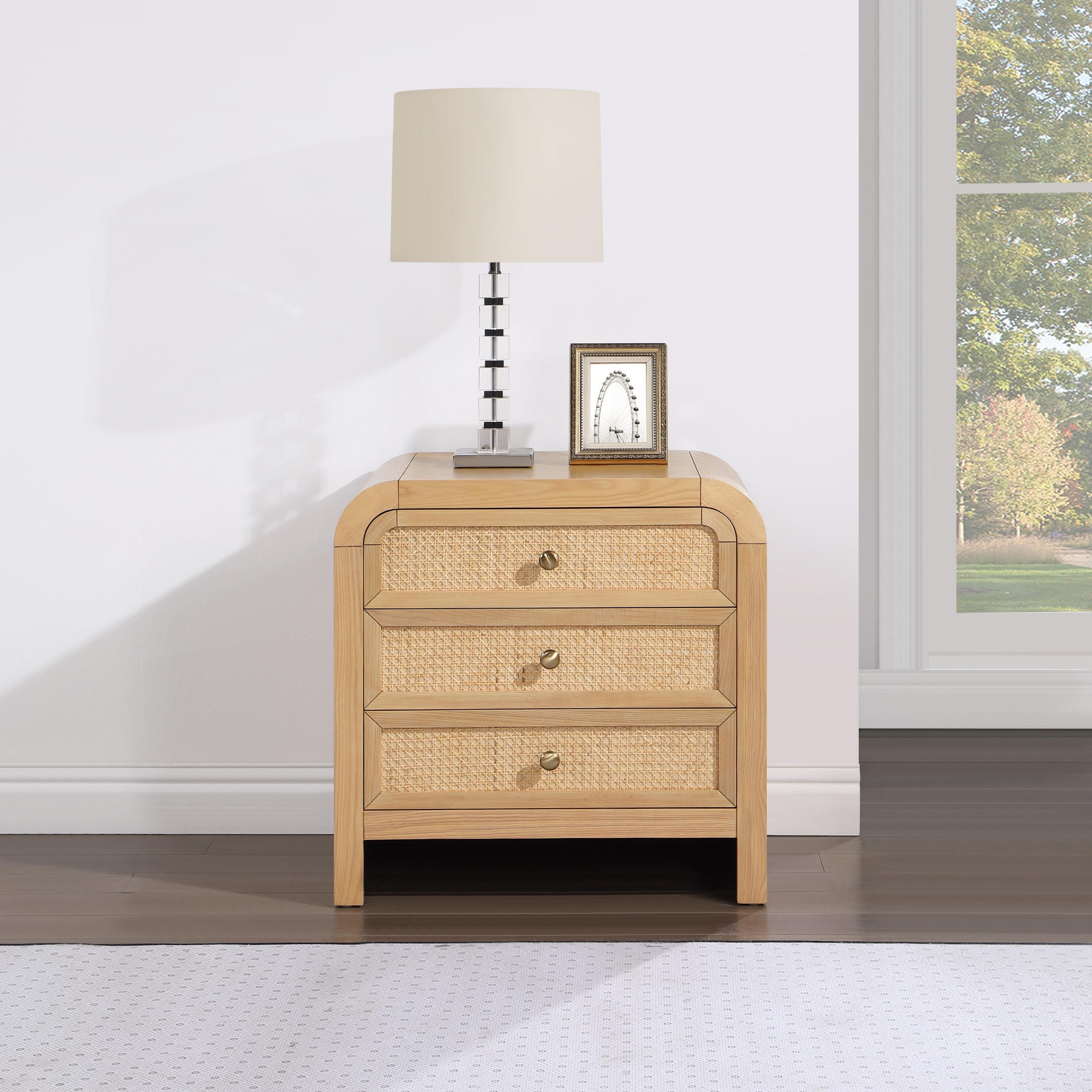 Meridian Siena Natural Night Stand