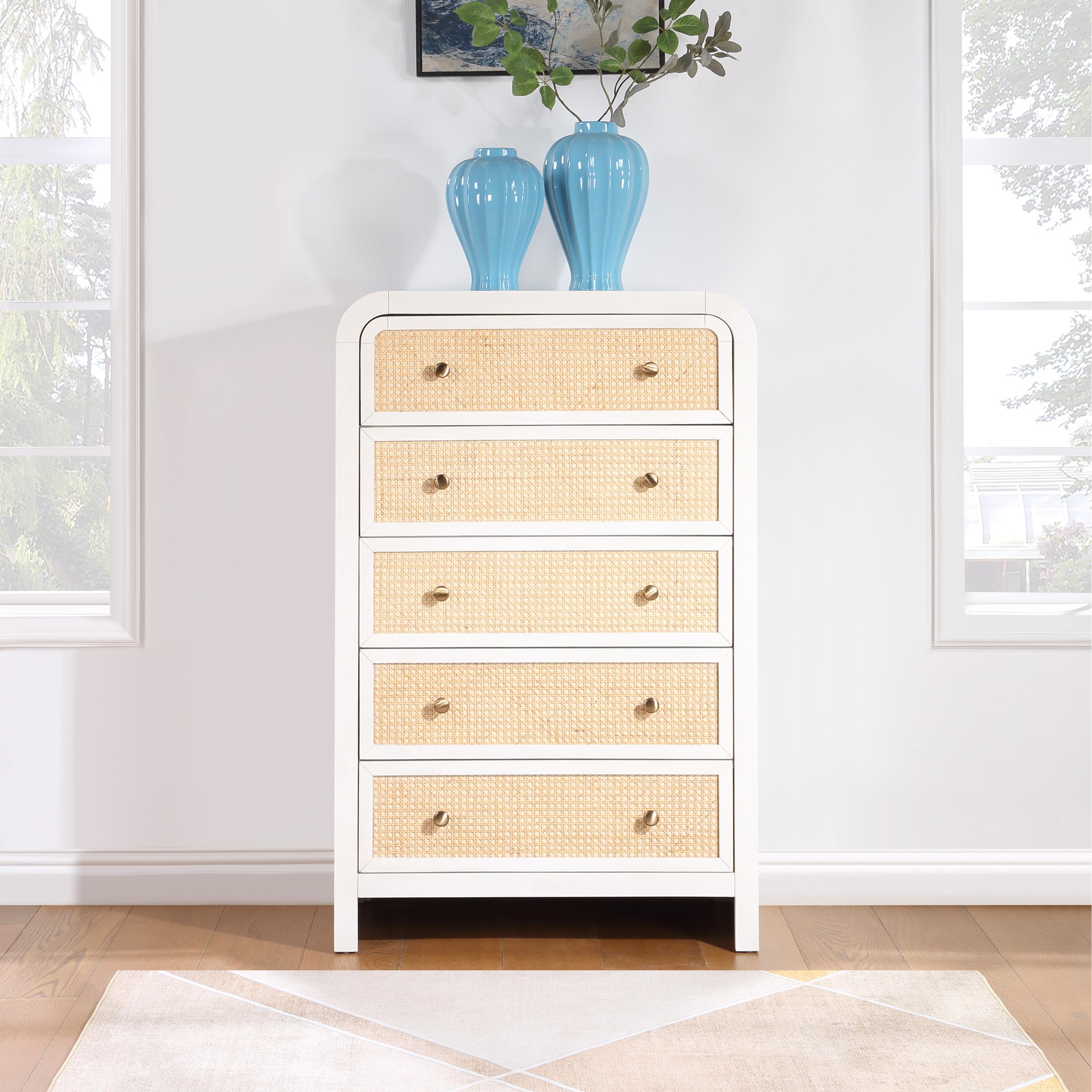 Meridian Siena White Chest