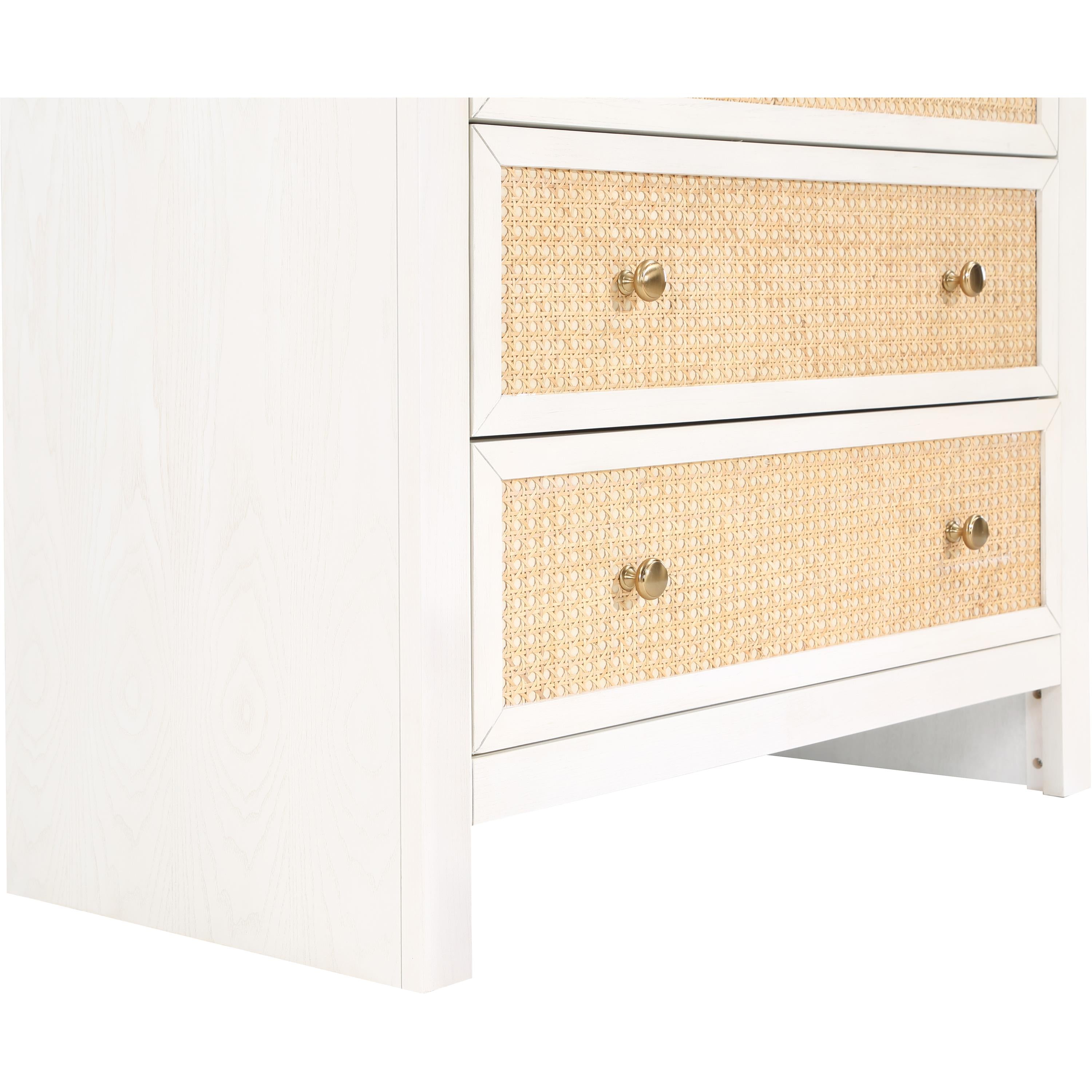 Meridian Siena White Chest