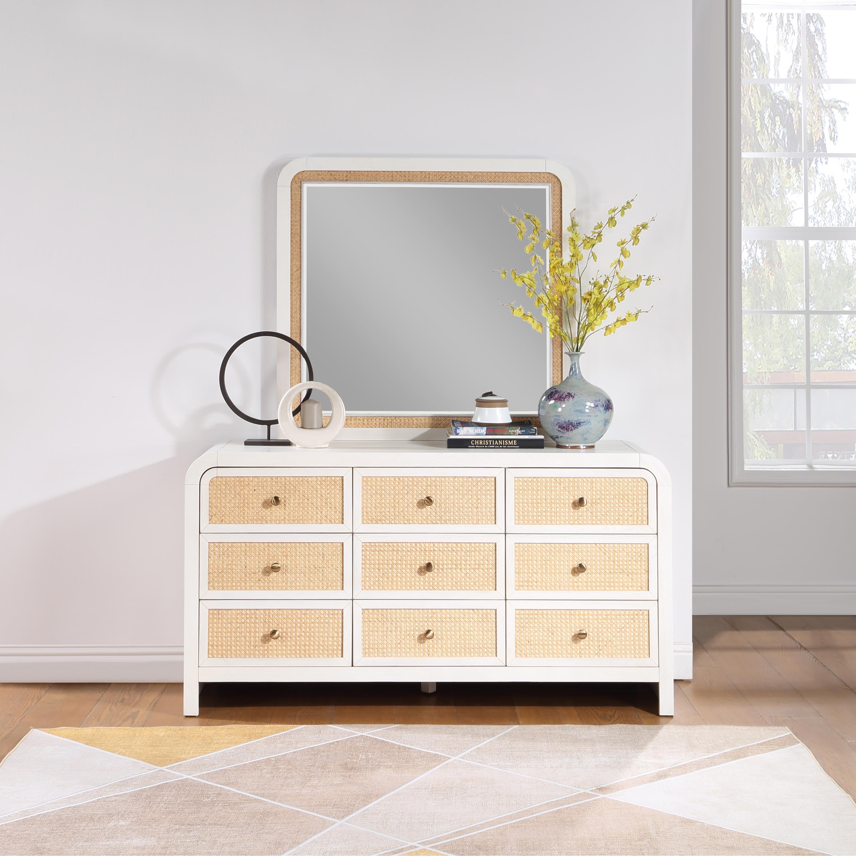 Meridian Siena White Mirror