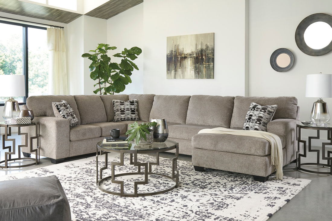 Ashley 807-02 Sectional (Platinum)