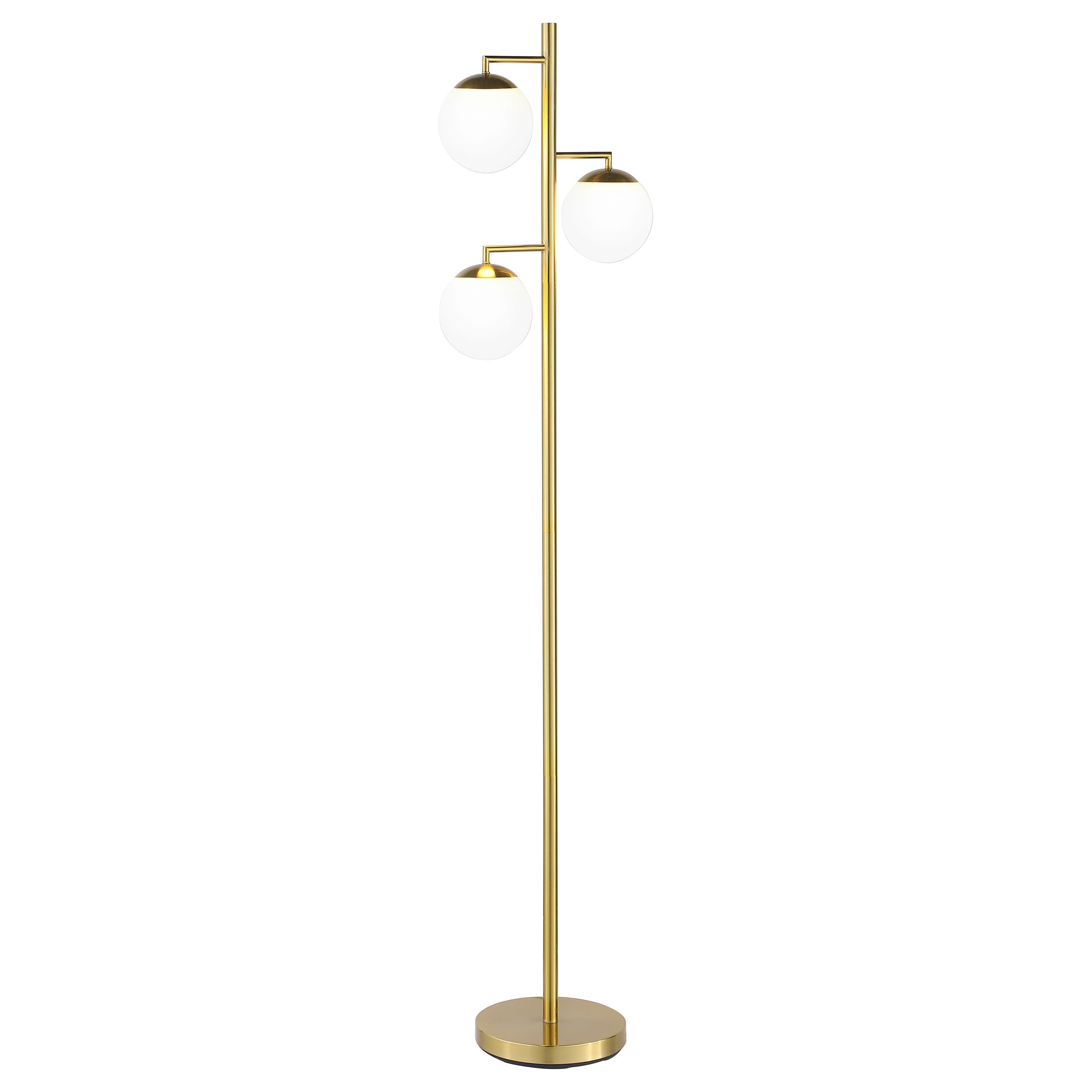 Sena Trio Tree Floor Lamp Gold