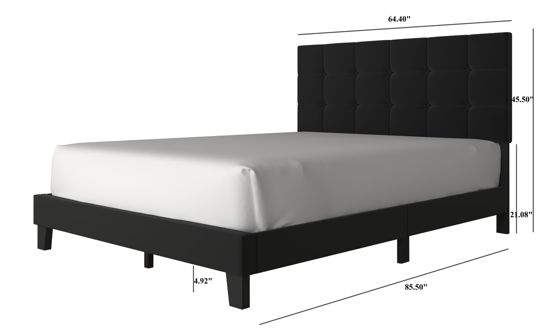 920 Black Platform Bed - Twin, Full, Queen, King **NEW ARRIVAL**