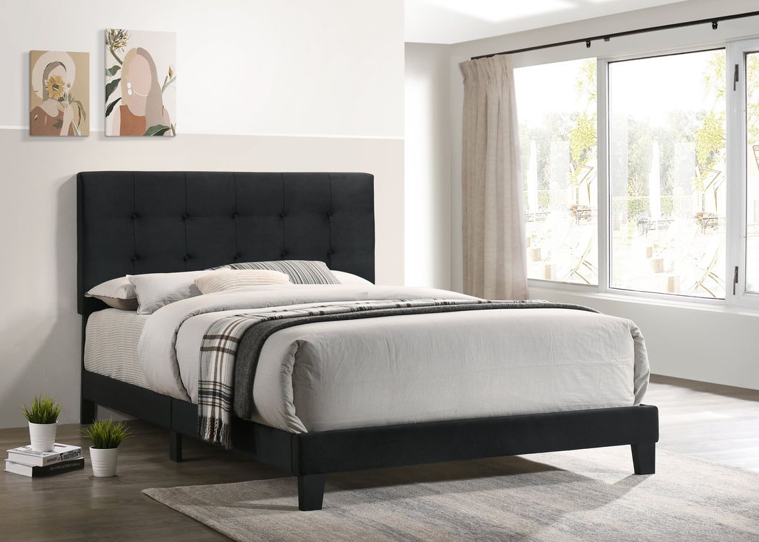 920 Black Platform Bed - Twin, Full, Queen, King **NEW ARRIVAL**