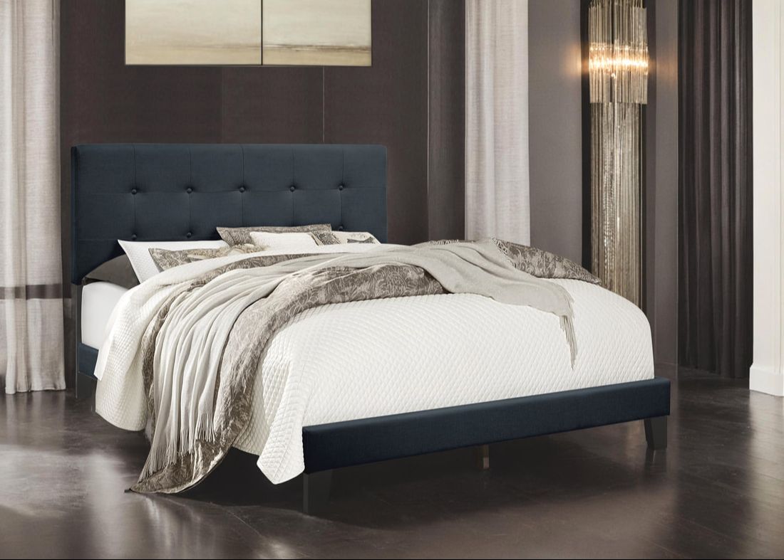 940 Charcoal Platform Bed - Twin, Full, Queen, King **NEW ARRIVAL**