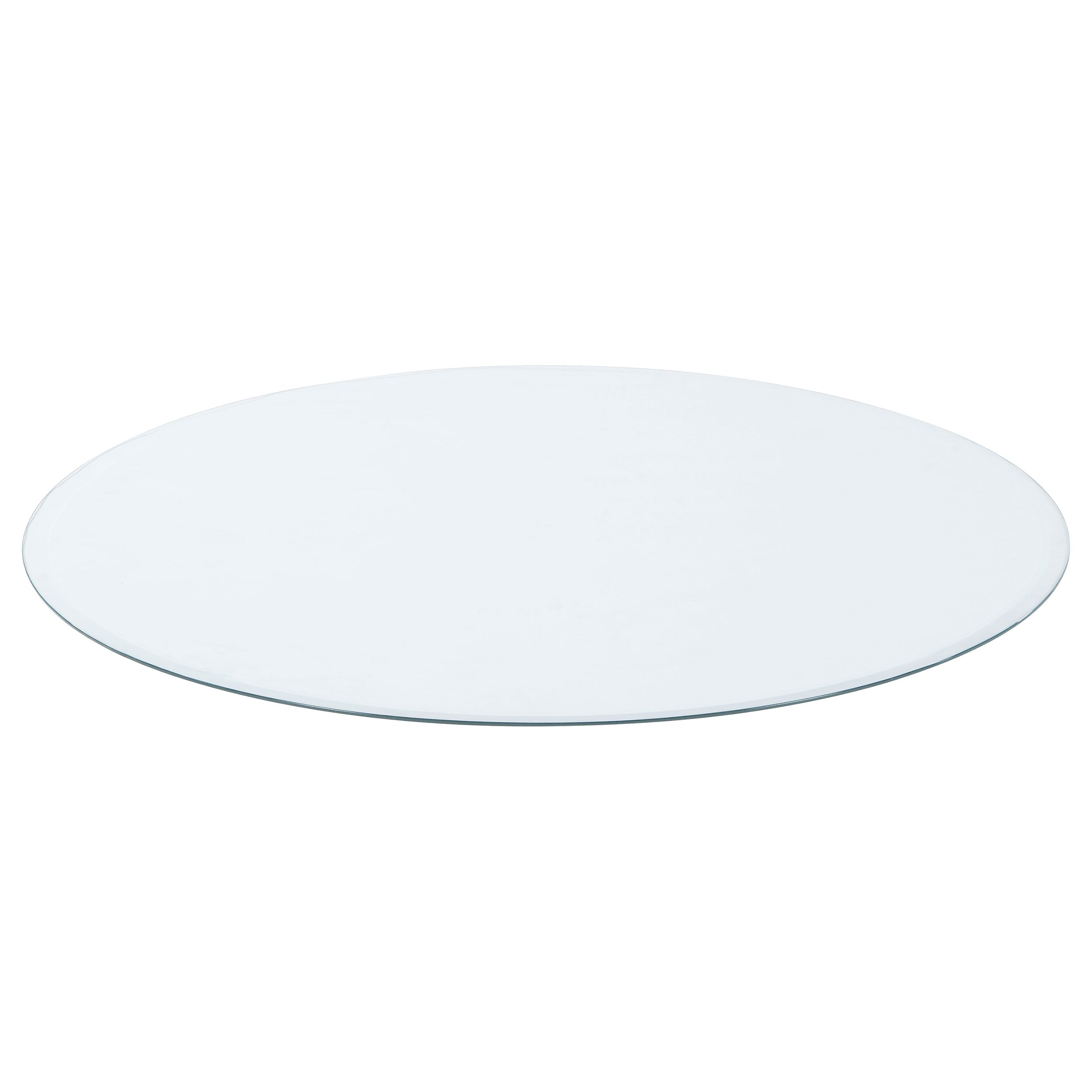 42-inch 6mm Round Clear Tempered Glass Top