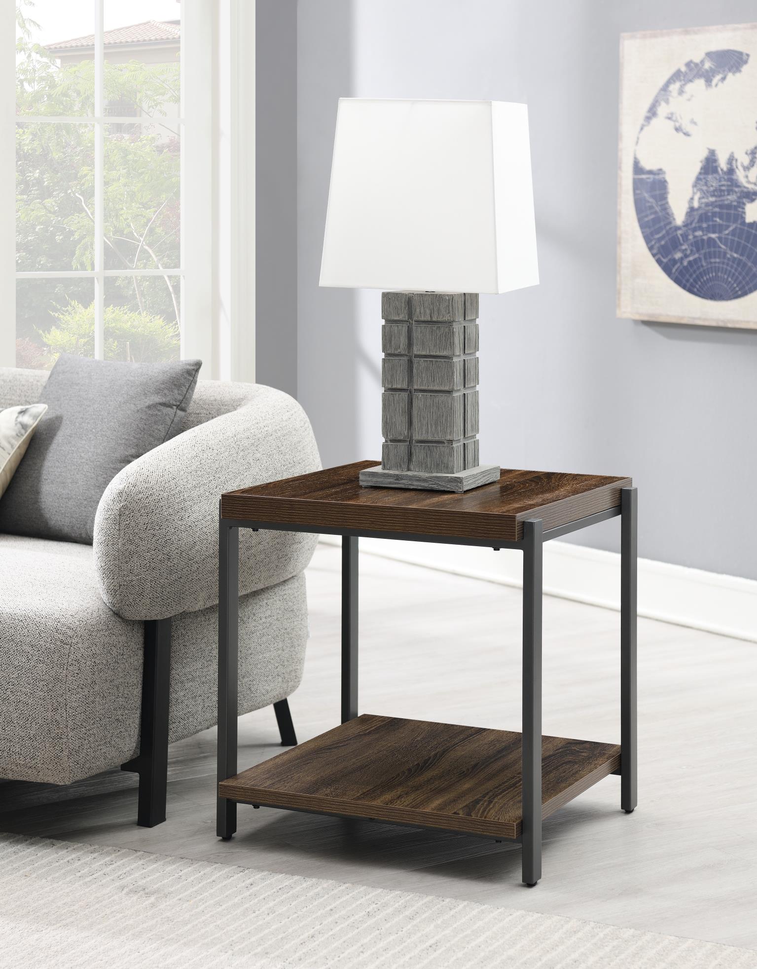 Gray Coffee Table & 2 End Table