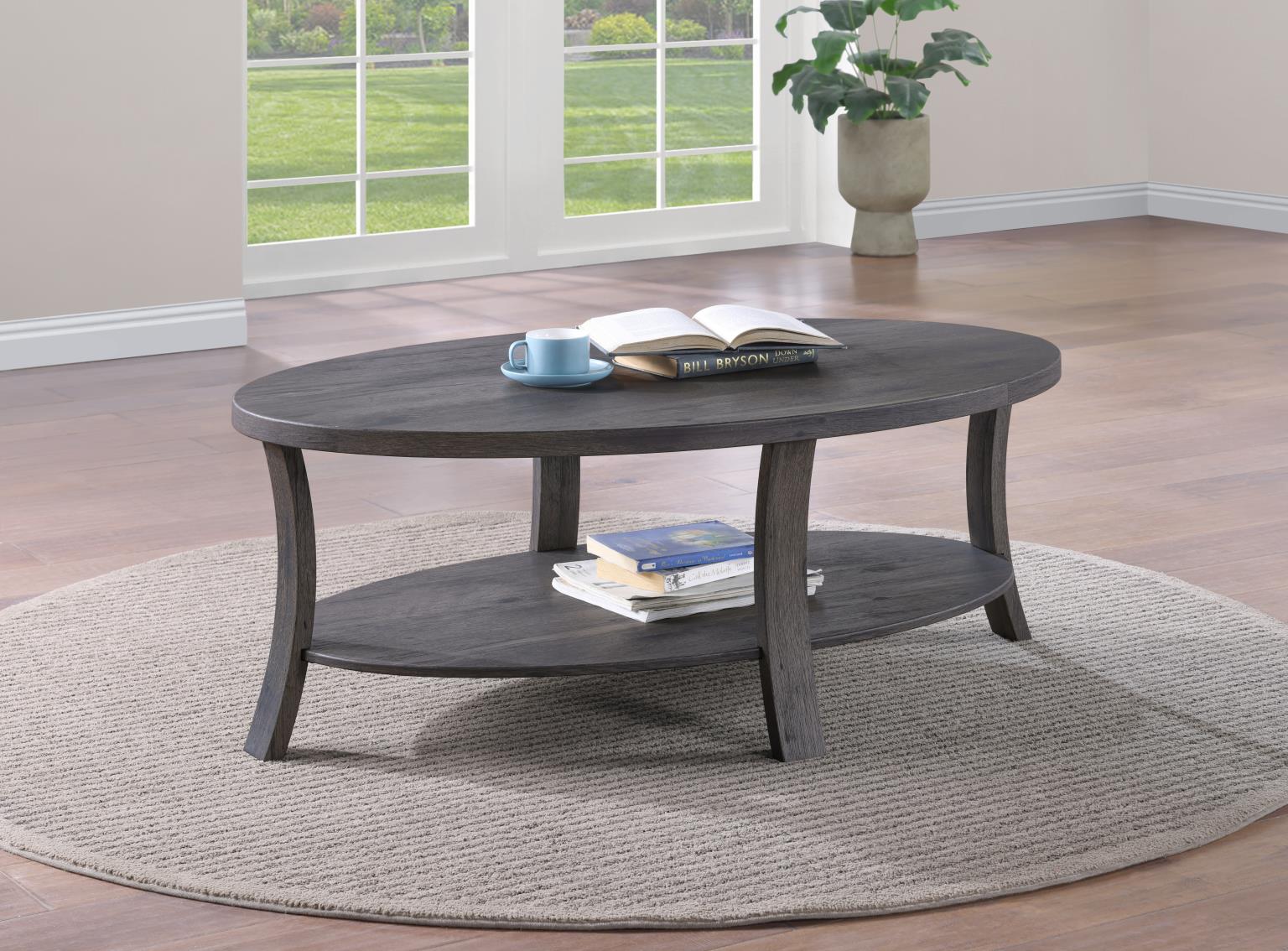 Dark Brown 3 Pk Table Set (3/Cn)