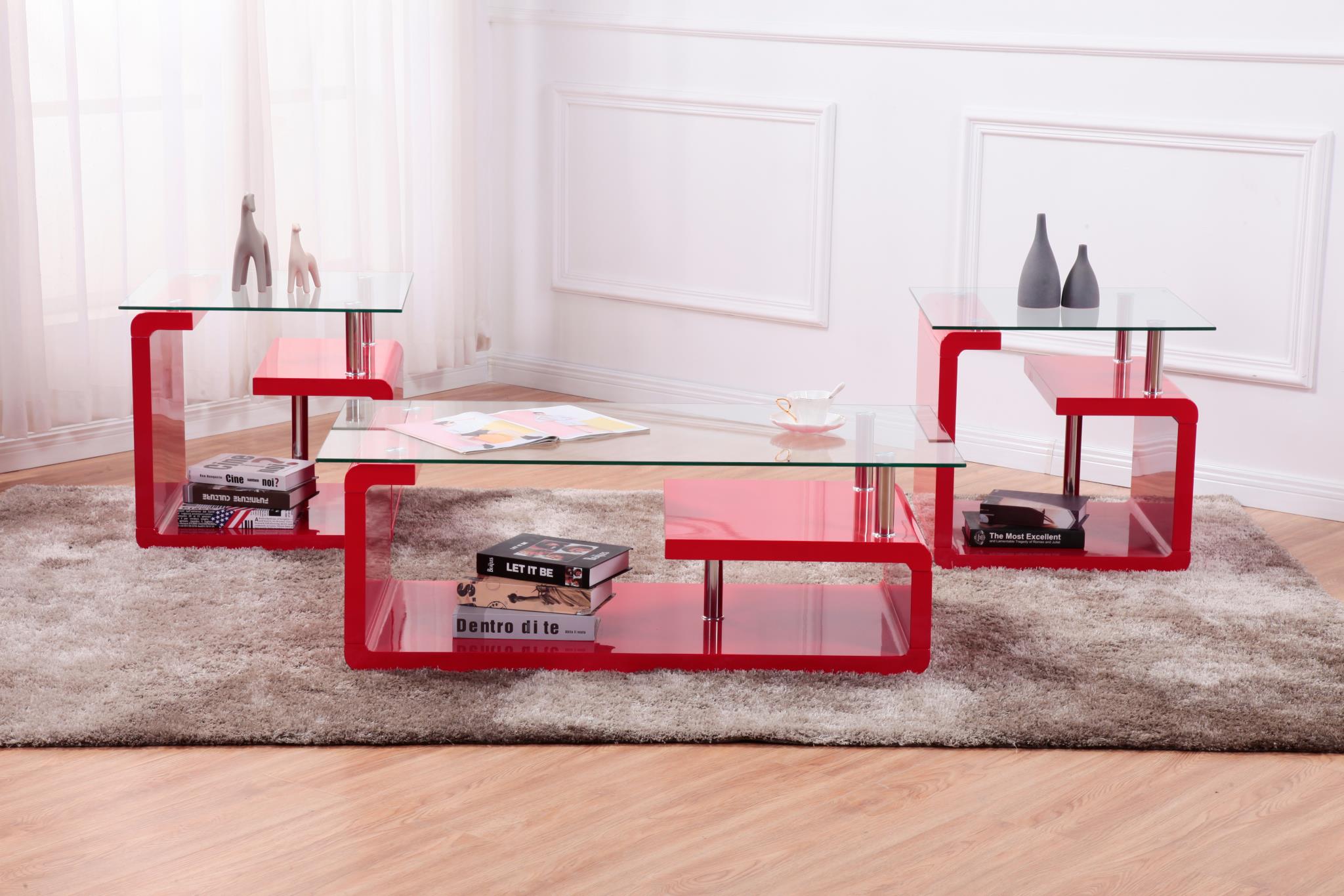 Astoria Red Occasional Table