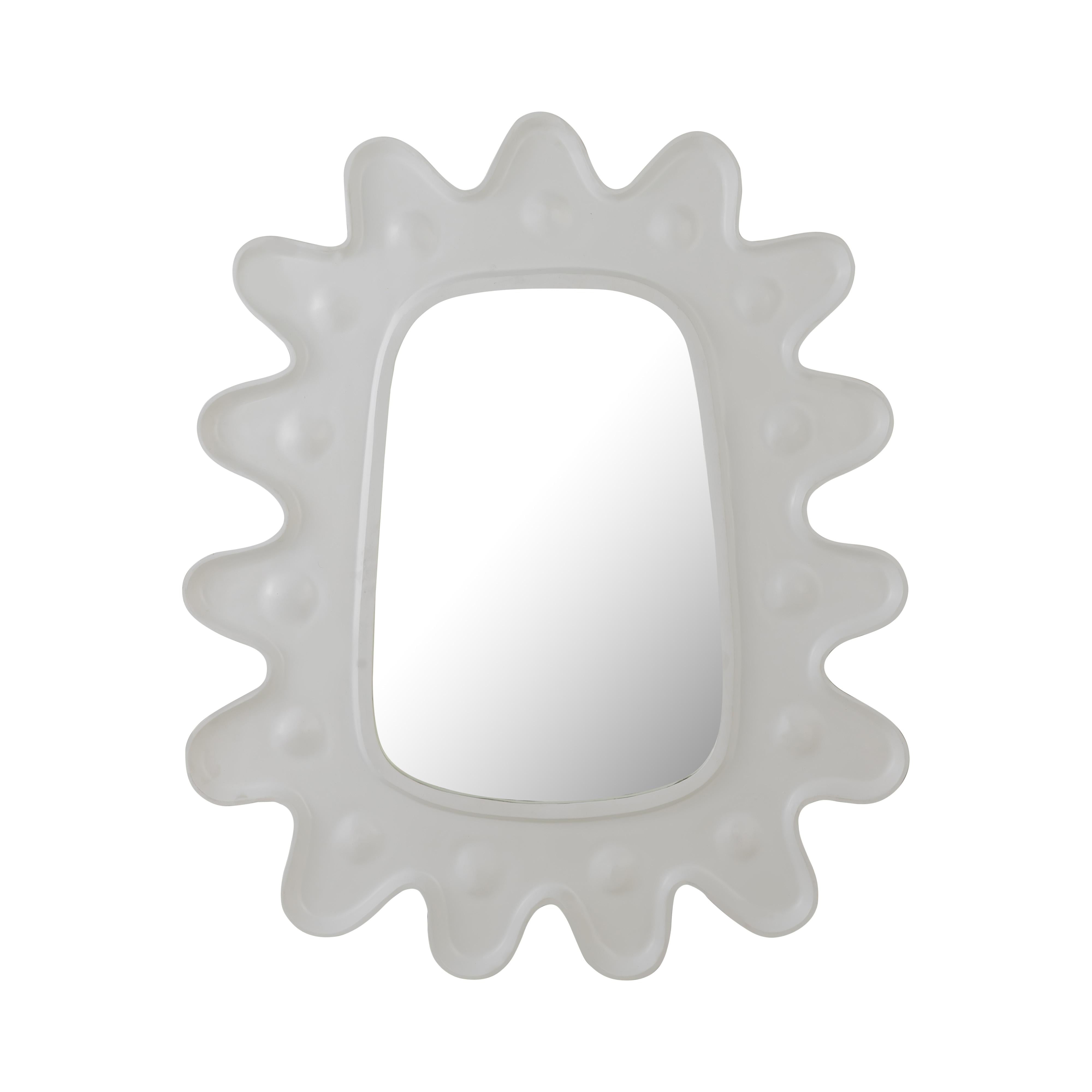 Genesis Mirror in White