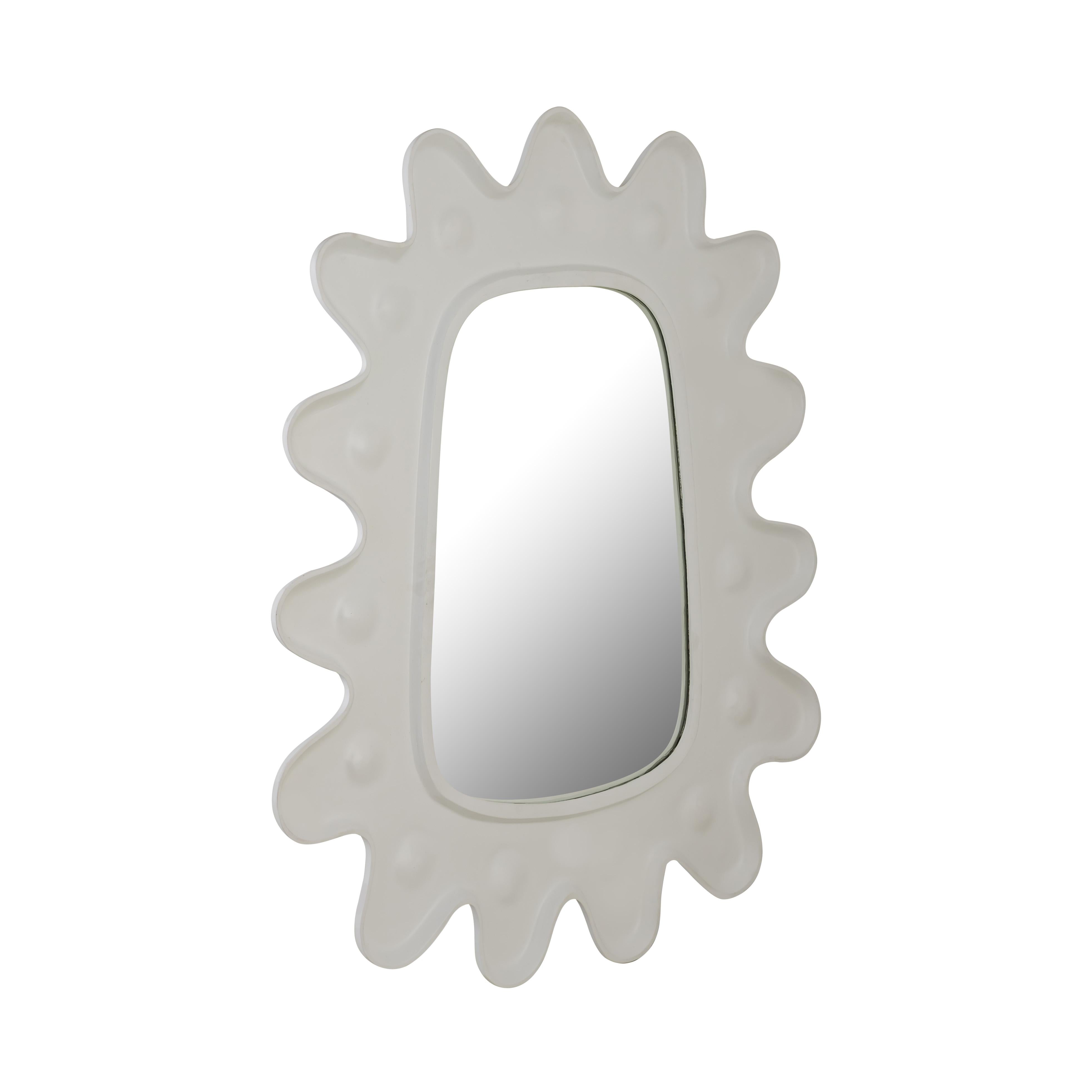 Genesis Mirror in White