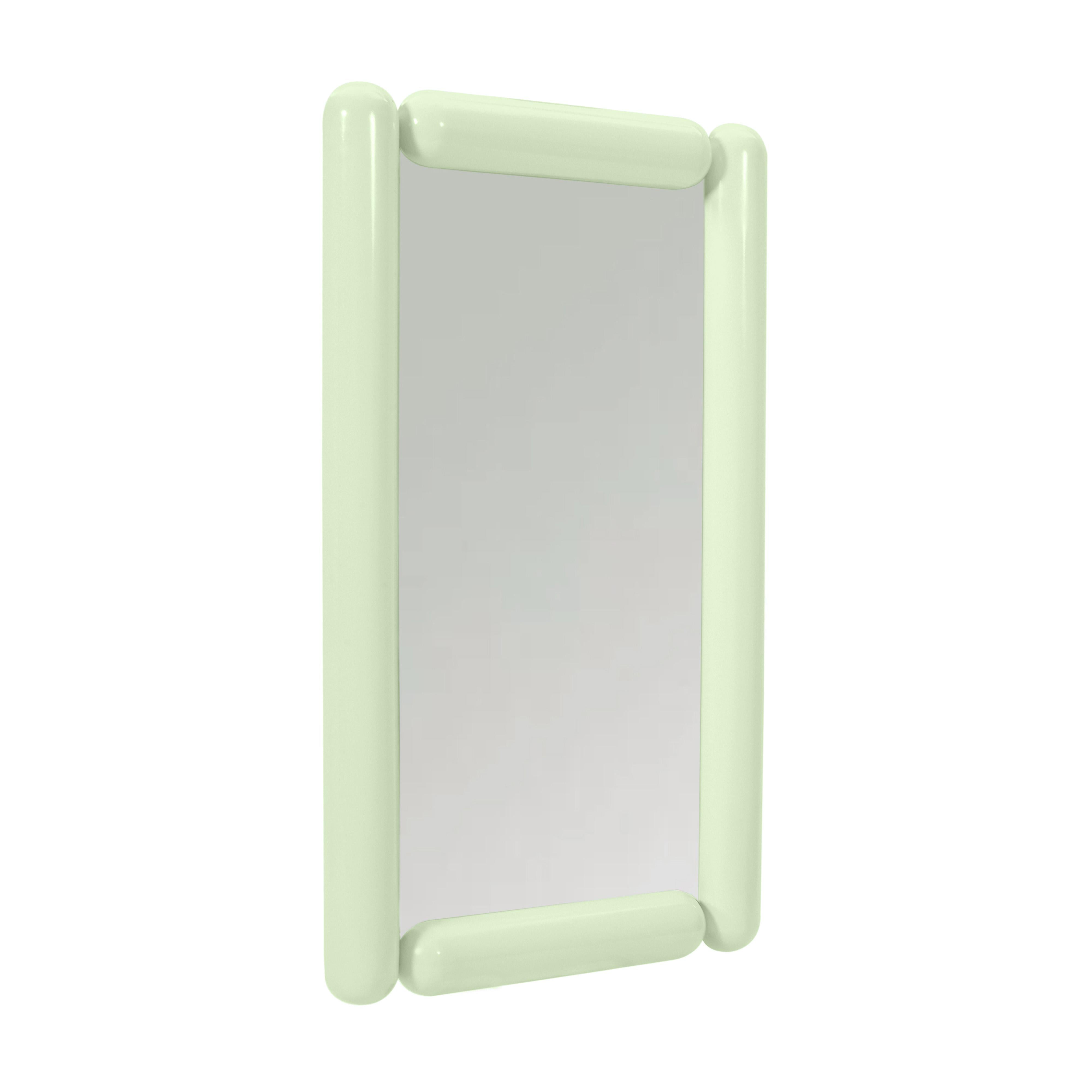 Cozzi Mint Green Wall Mirror