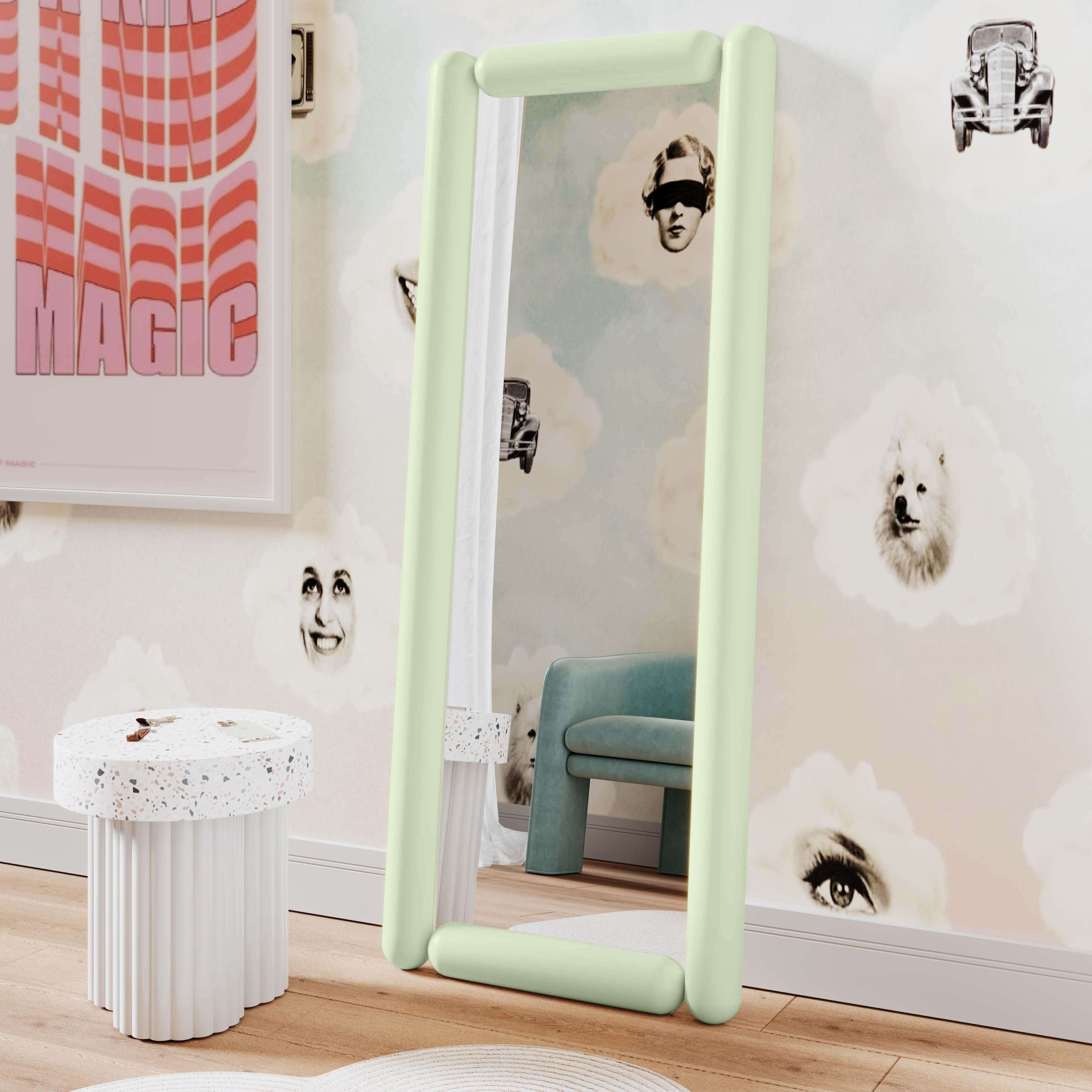 Cozzi Mint Green Large Floor Mirror