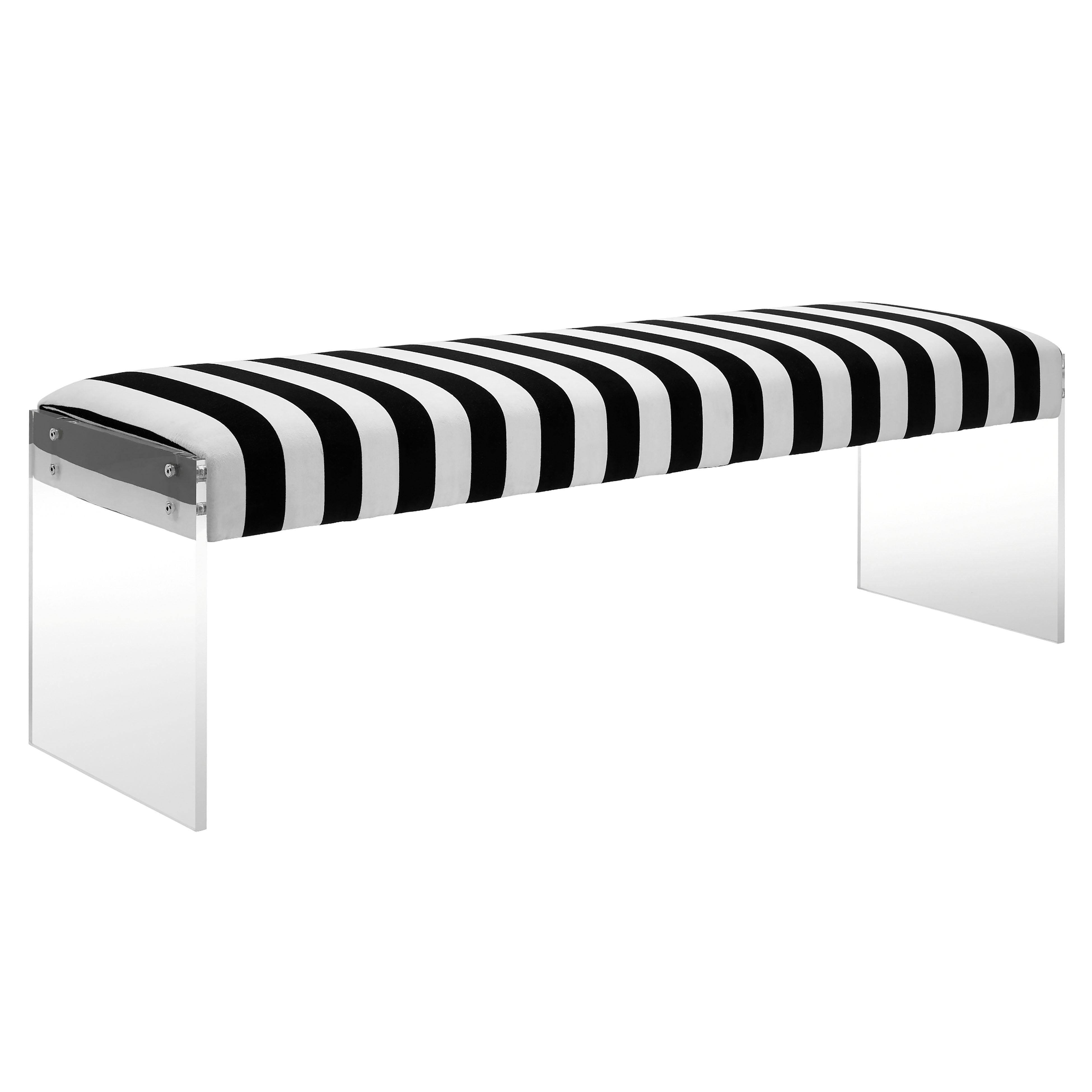 Envy Paris Velvet/Acrylic Bench - UK