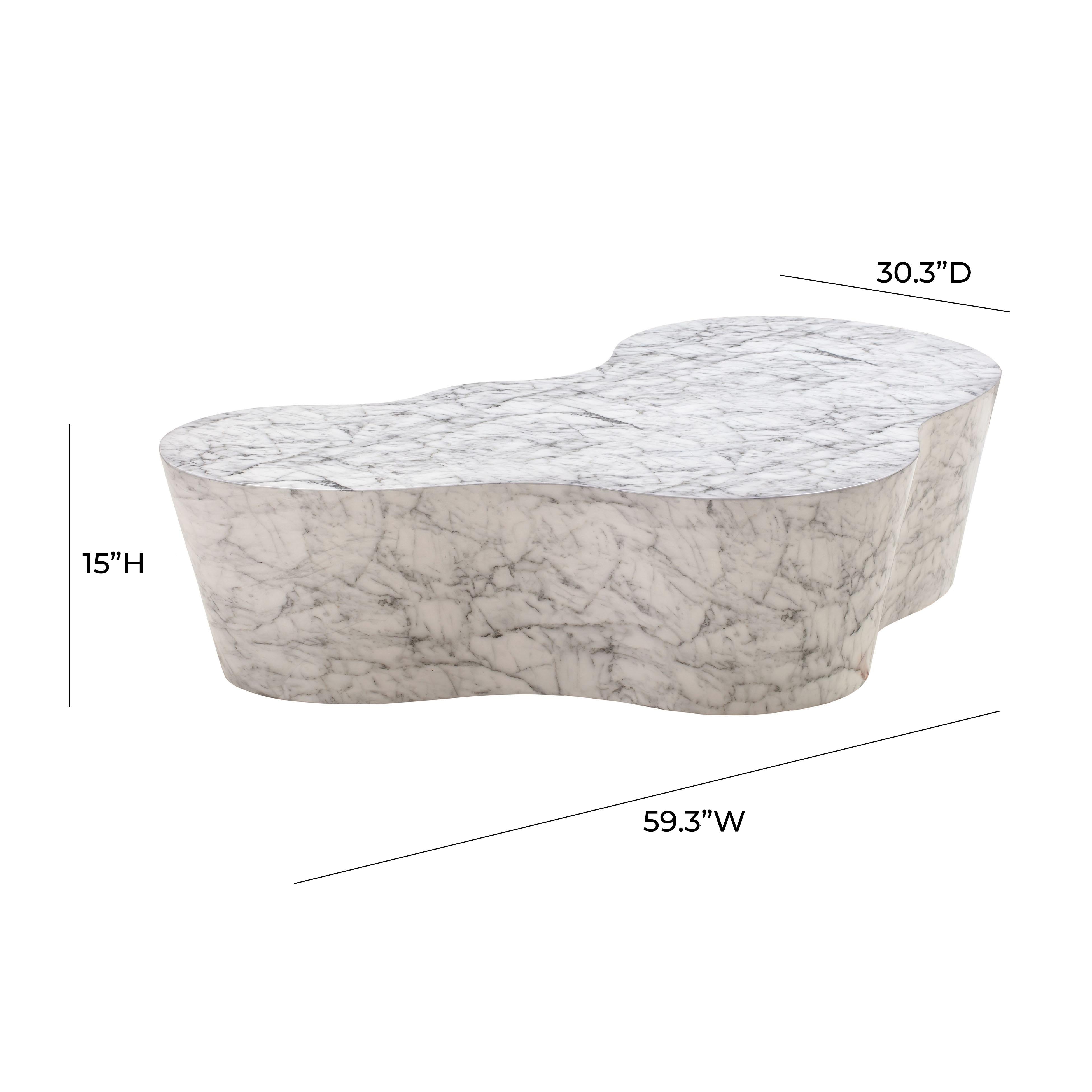 Slab Marble Coffee Table