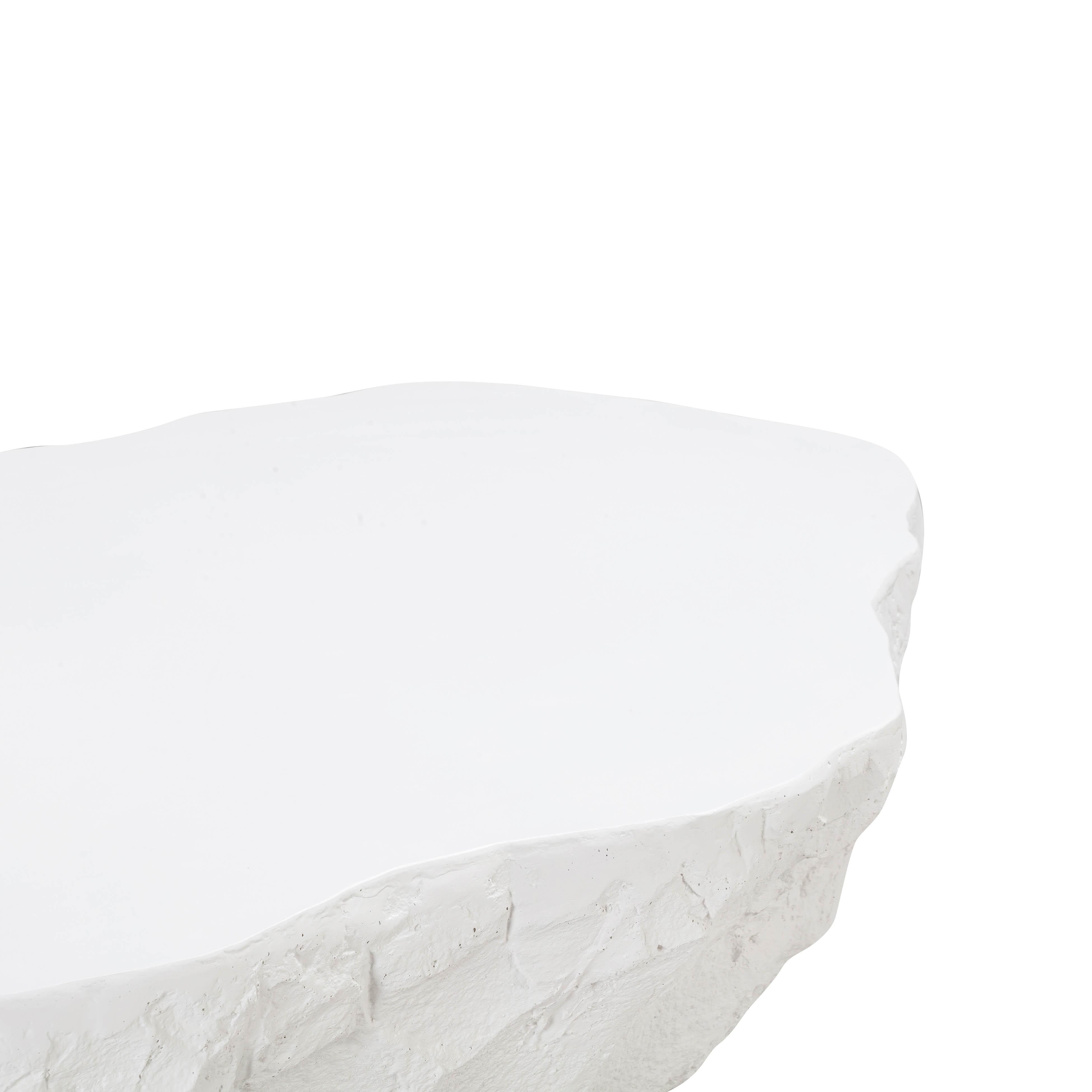 Crag White Concrete Coffee Table - UK