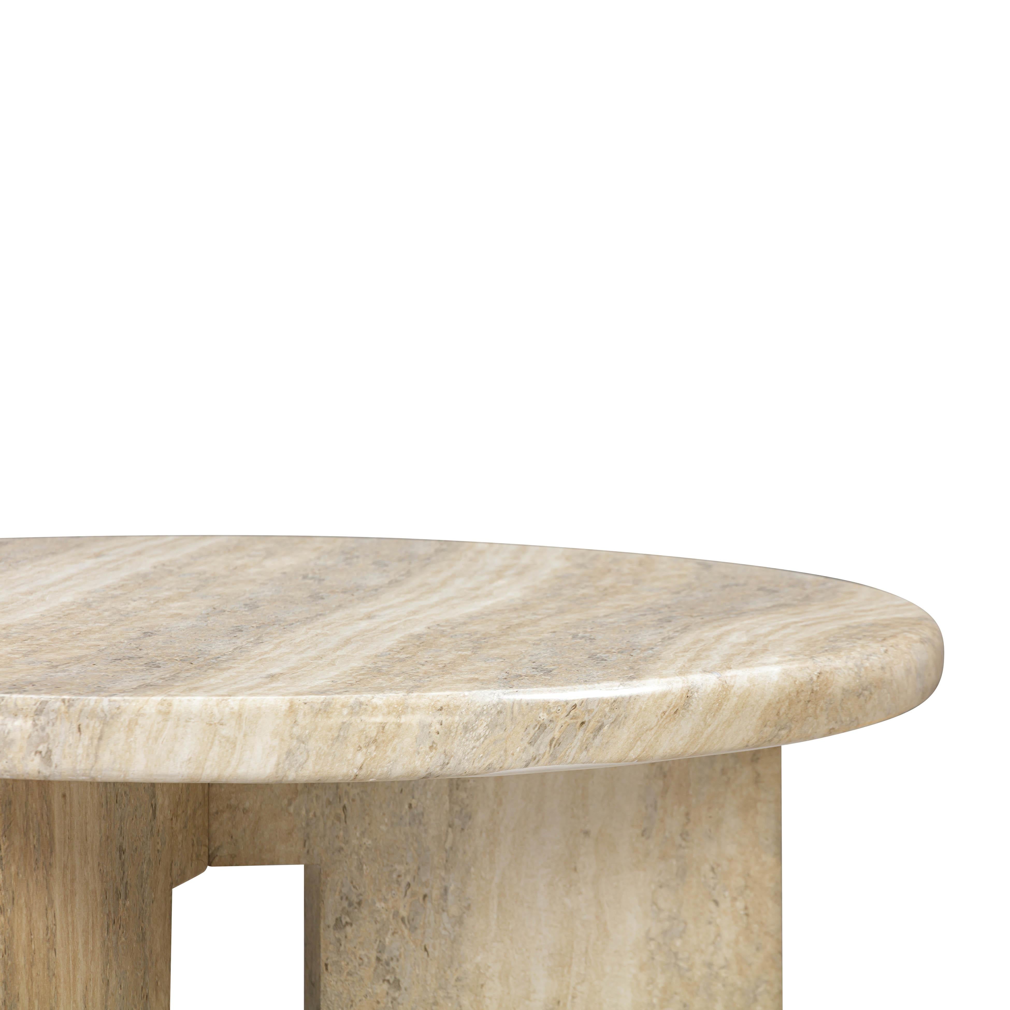 Patrizia Concrete Round Coffee Table - UK