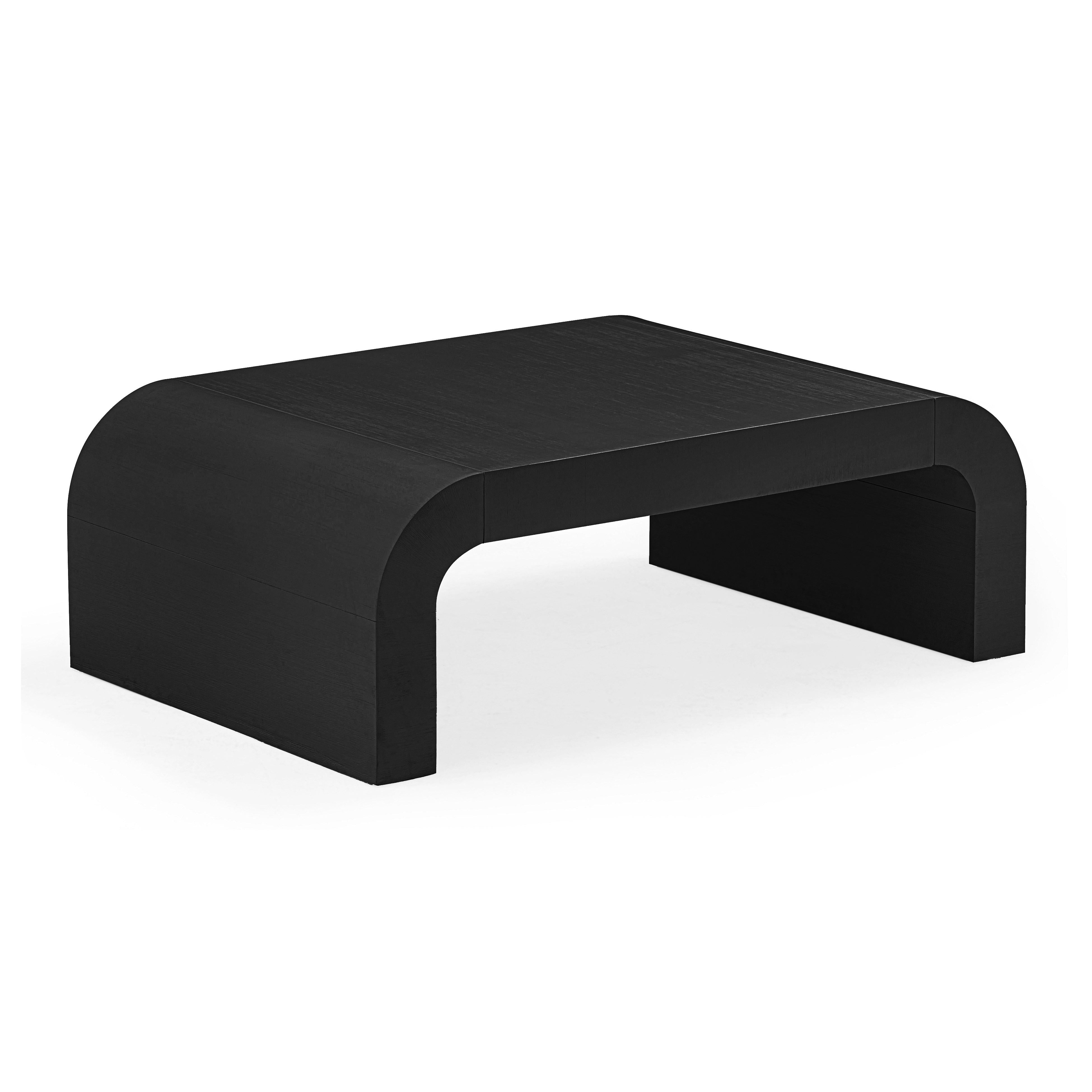 Hump Black Coffee Table