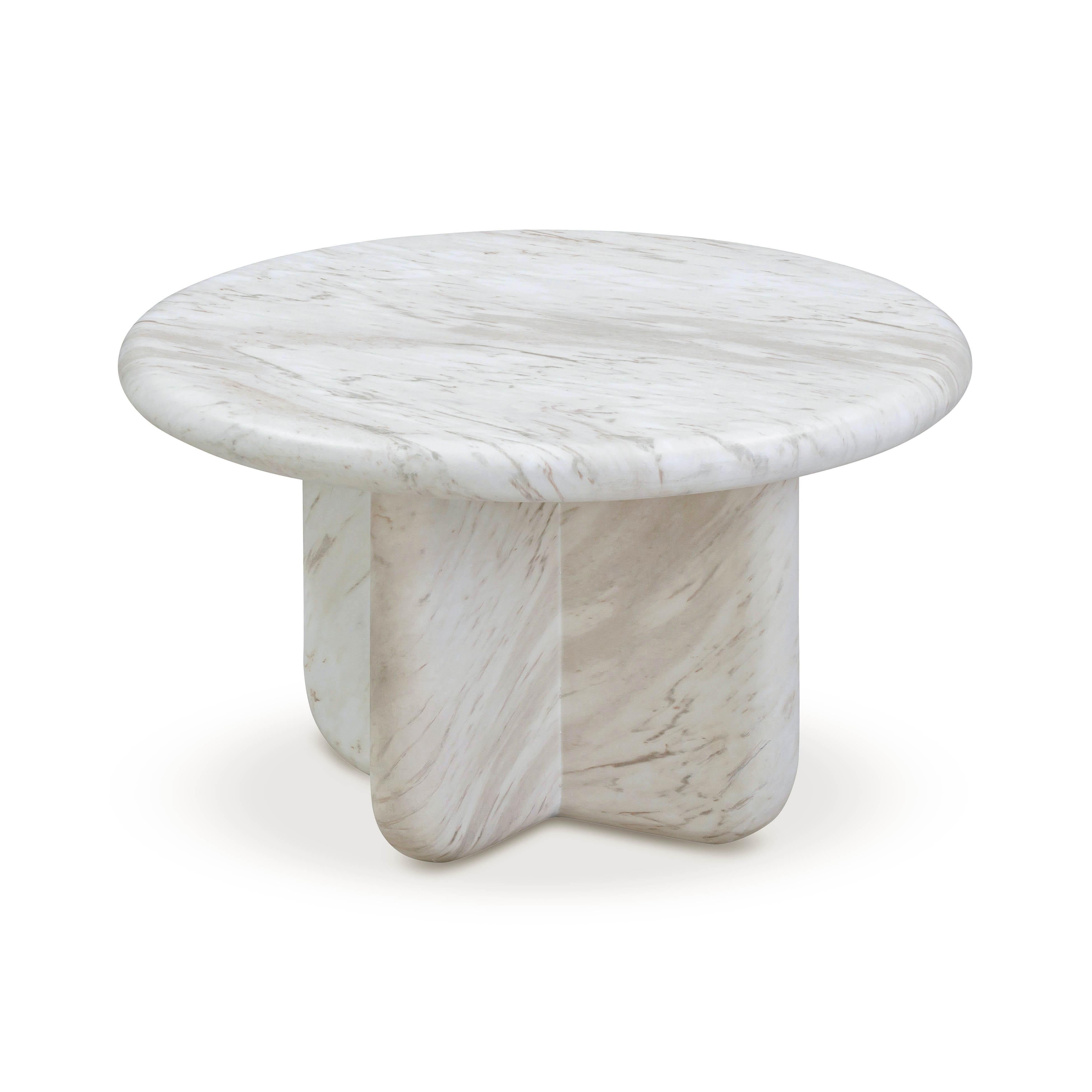 Juju Marble Indoor/Outdoor 24" Tall Coffee Table